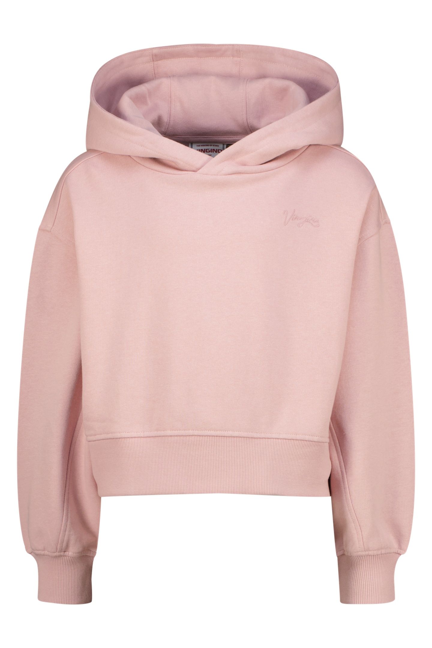 GIRLS NISANNE HOODY BLEACHED MAUVE 1