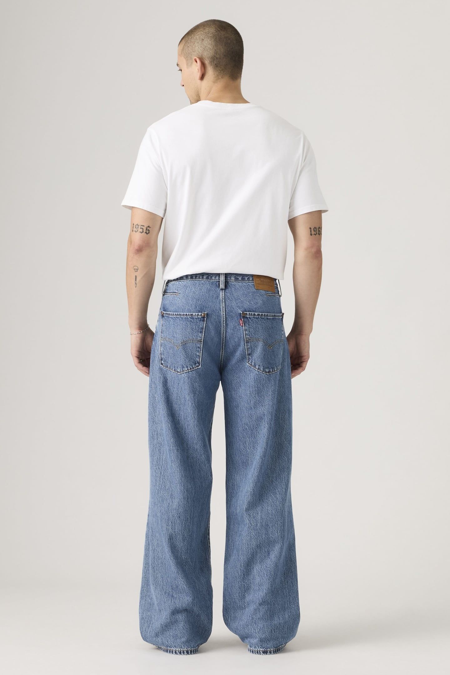 TWISTED BAGGY WIDE JEANS 3