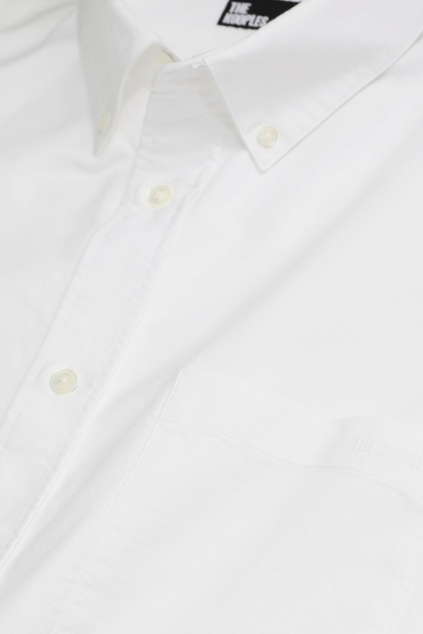 LONG-SLEEVED SHIRT WITH CLASSIC COLLAR WHITE 7