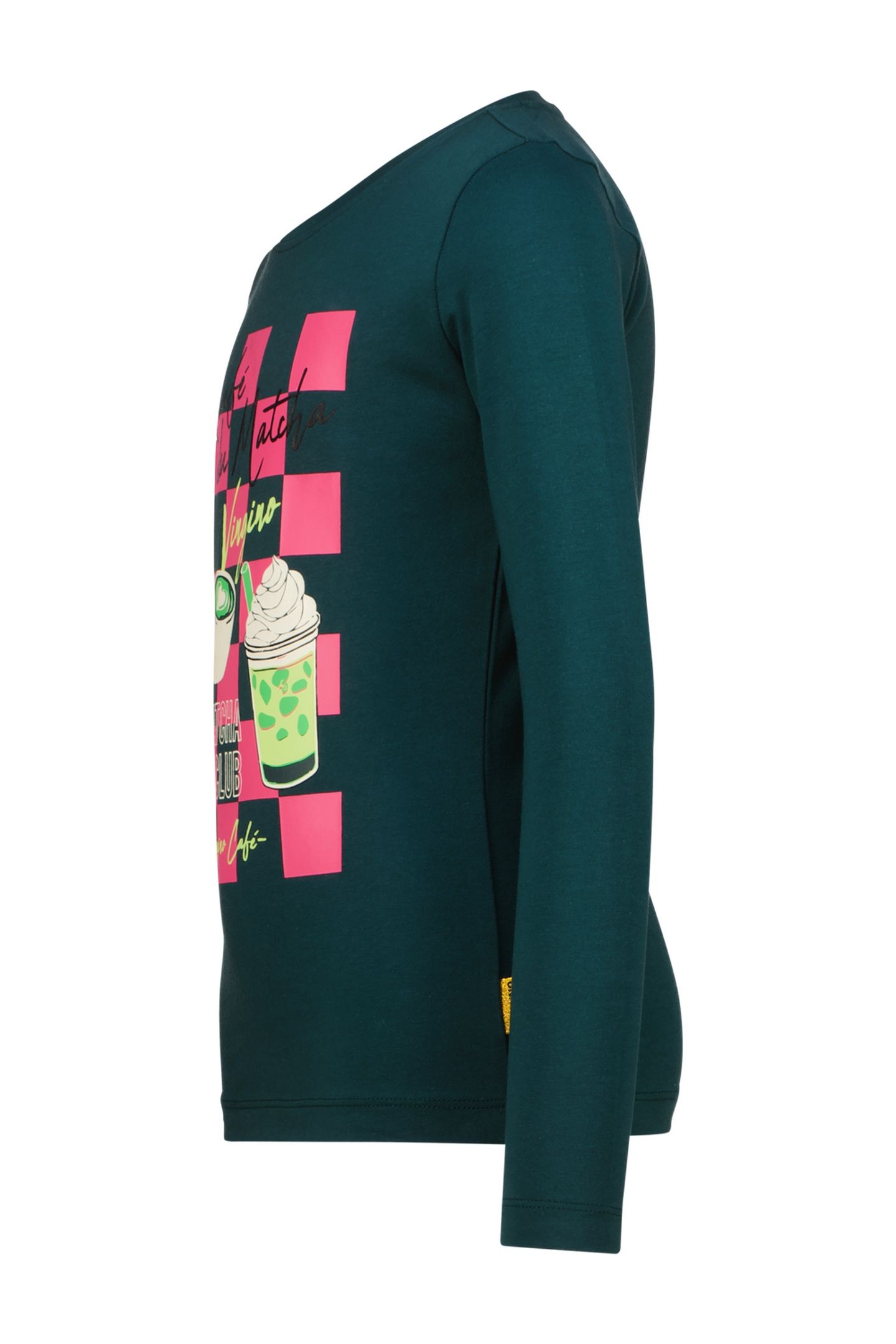 GIRLS JANICE T-SHIRT DARK JUNGLE GREEN 2