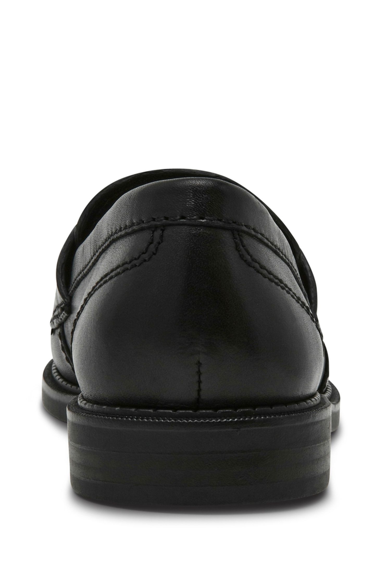 MOTOR FLAT SHOES BLACK LEATHER 5