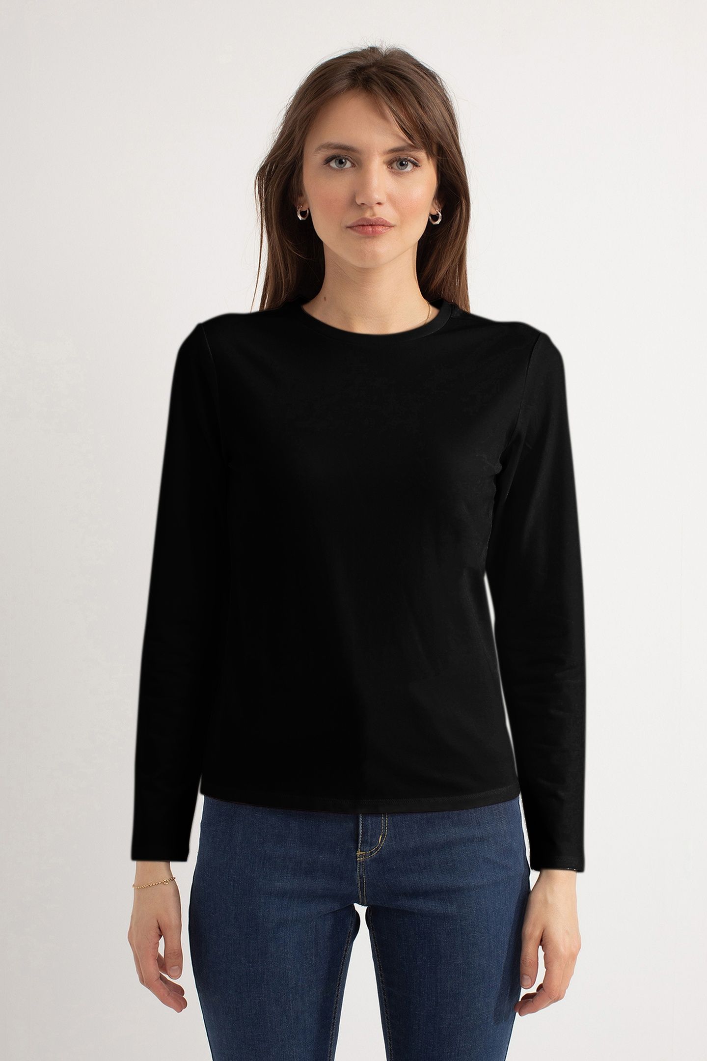 HAILEY LS T-SHIRT BLACK 1