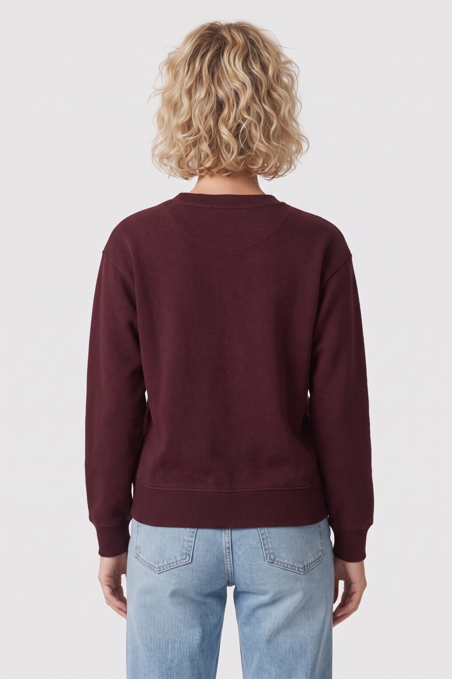 OLI DFACED WOOL SWEATER RED 2