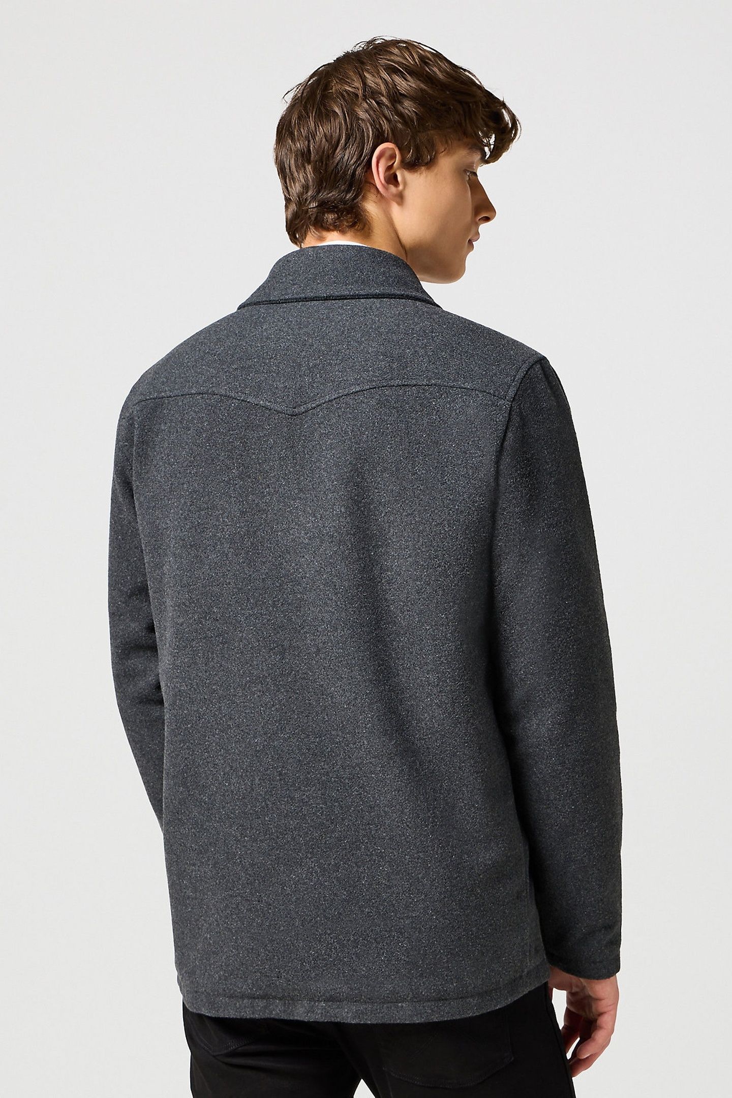 JACKET CHARCOAL HEATHER GREY 3
