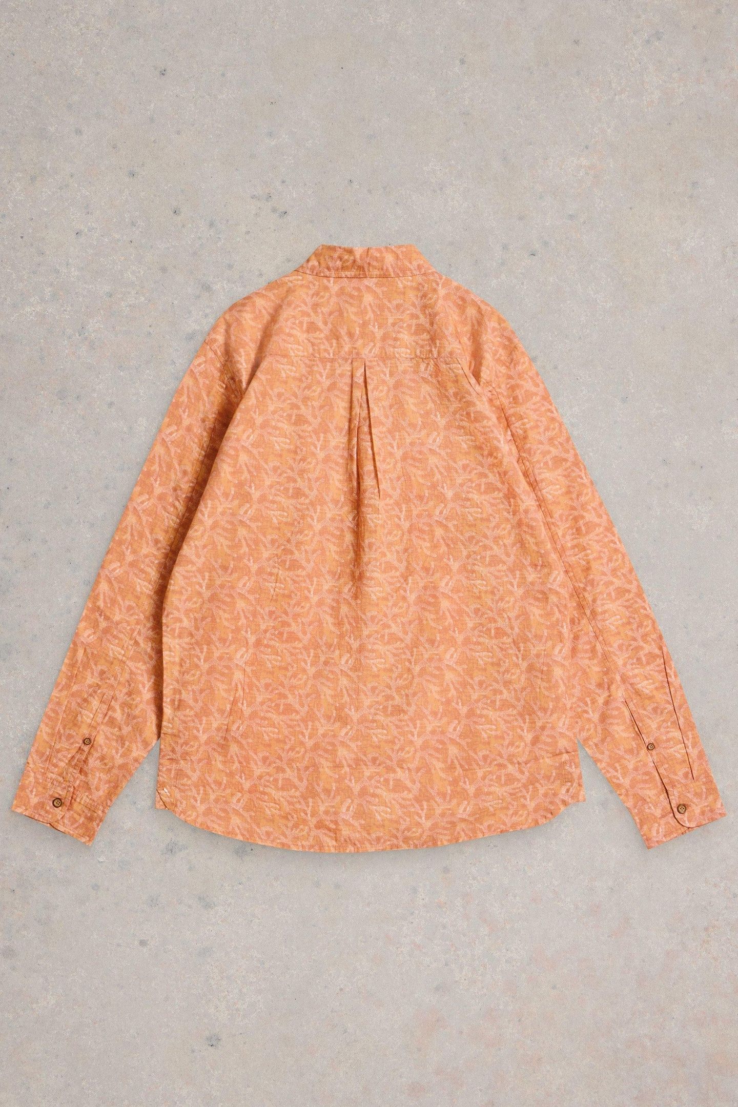 LS SEAWEED PRINTED SHIRT PINK PRINT 2