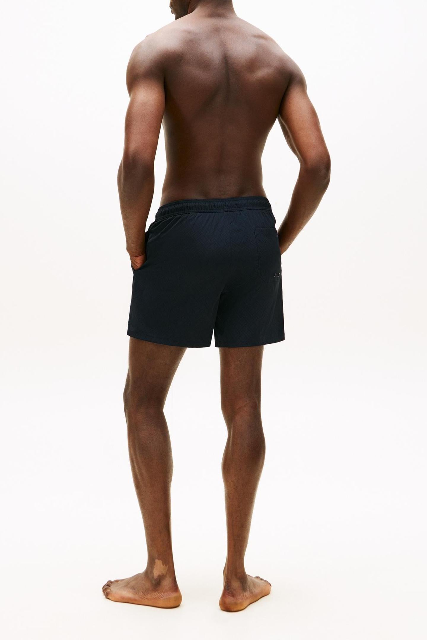 MEDIUM DRAWSTRING SWIM TRUNK MONOGRAM VESSEL BLUE 3