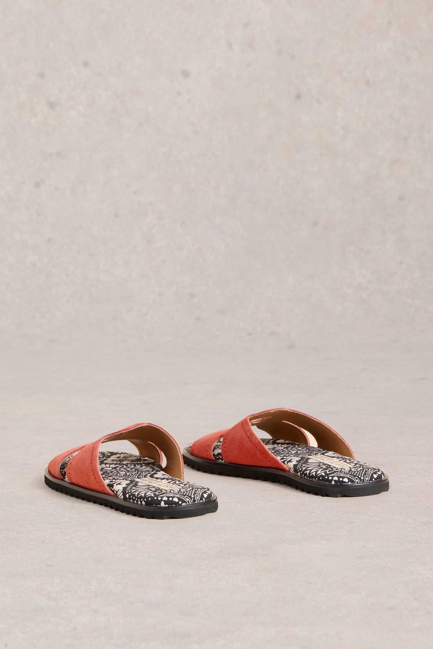 FLORAL FLIP FLOP SANDAL LGT ORANGE 3