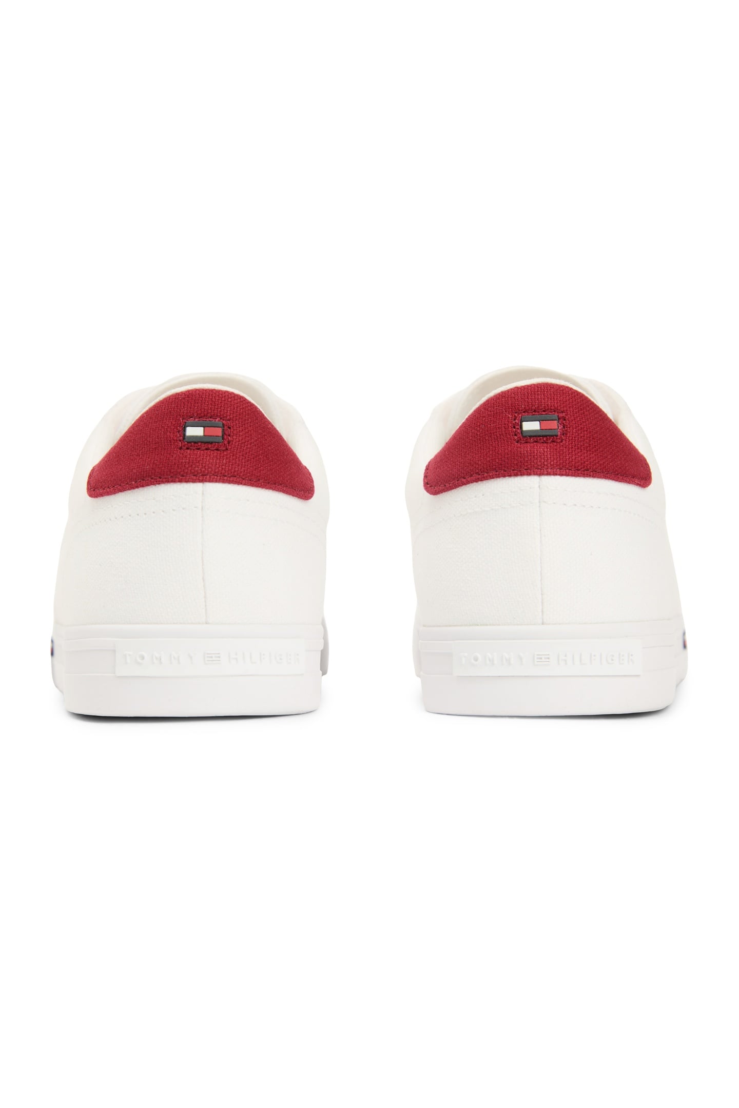 CANVAS SIGNATURE MIDSOLE TRAINERS WHITE 4