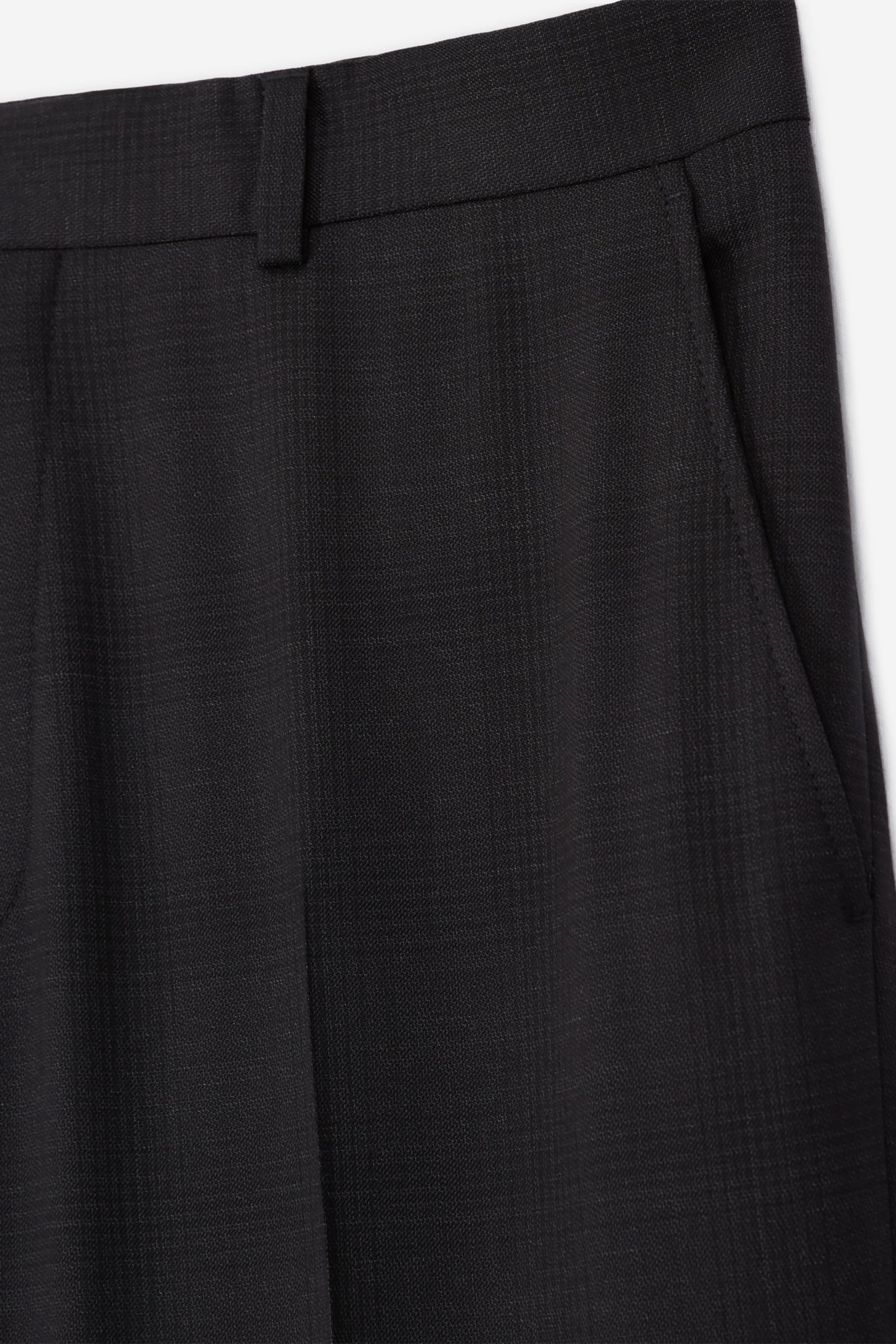 PANTALON COSTUME FIT BLACK 5