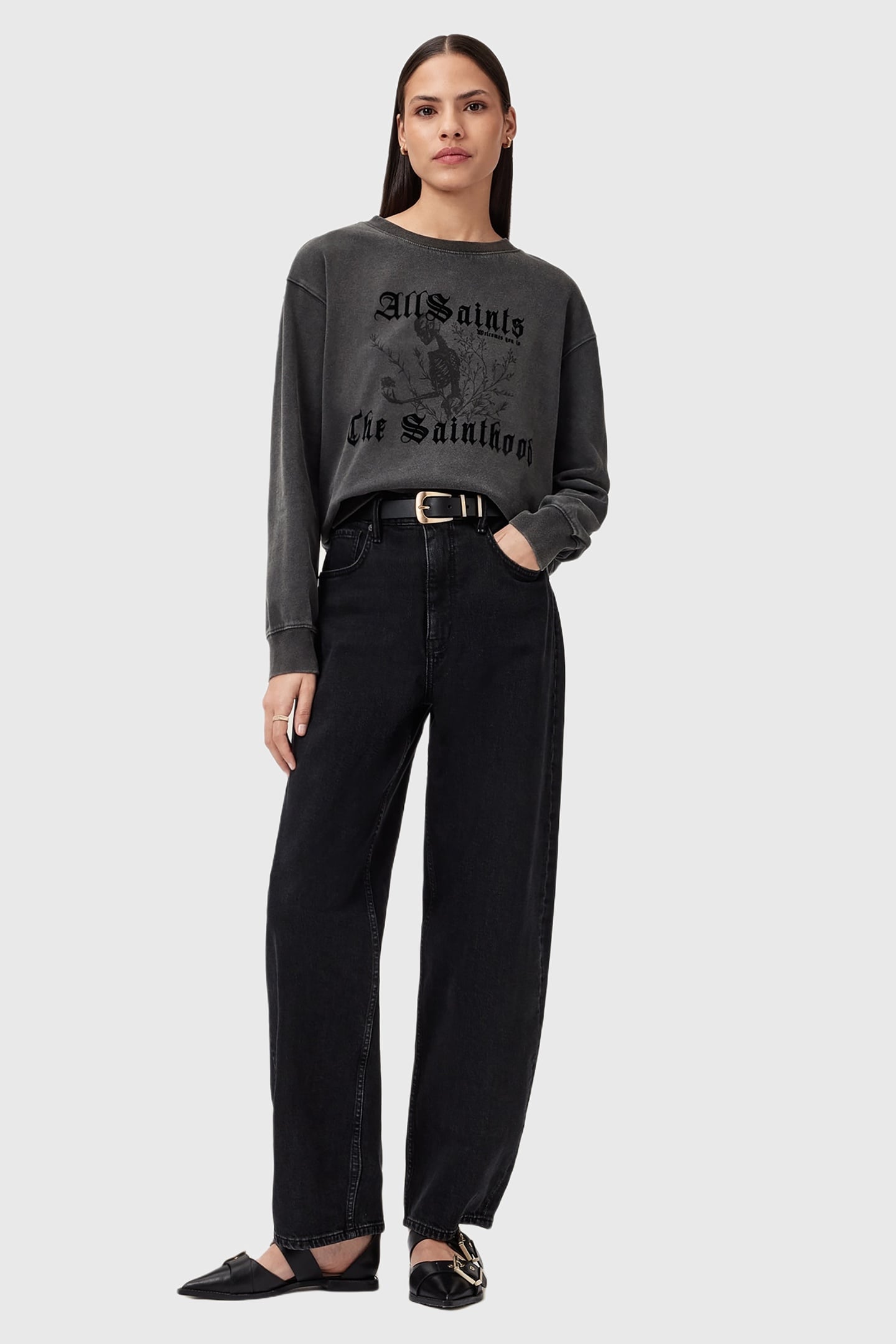 NOVUS PIPPA SWEAT WASHED BLACK 1