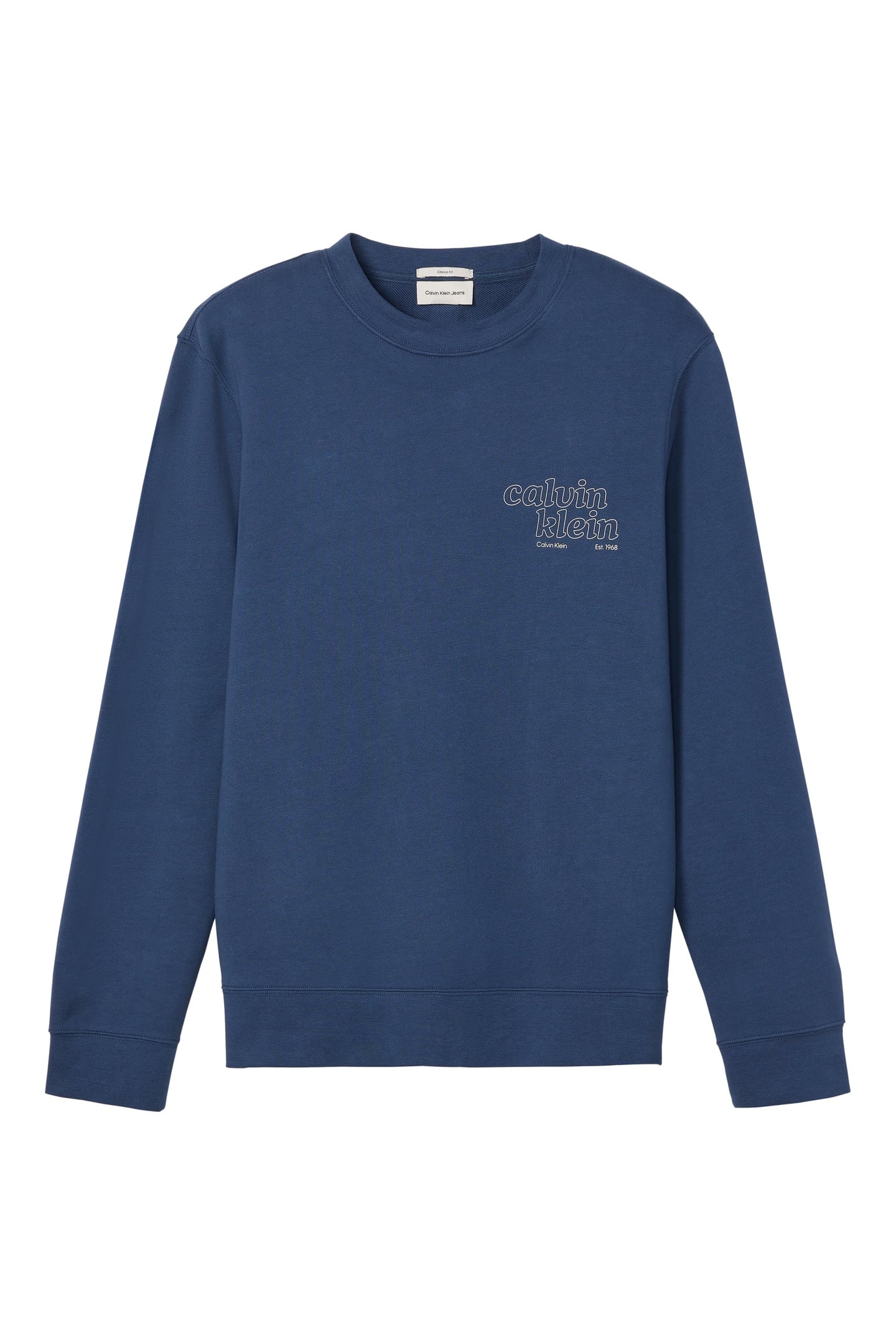 LONG SLEEVE CLASSIC 350GSM TERRY SEASONAL DARK DENIM 3