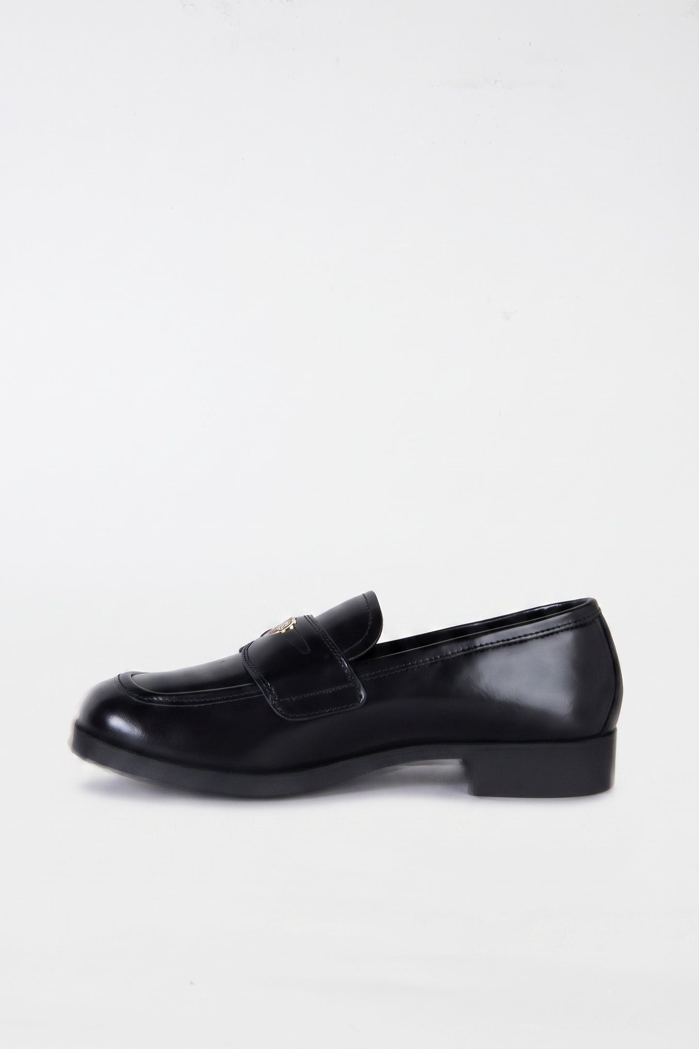 GOATSKIN LOAFER BLACK 2