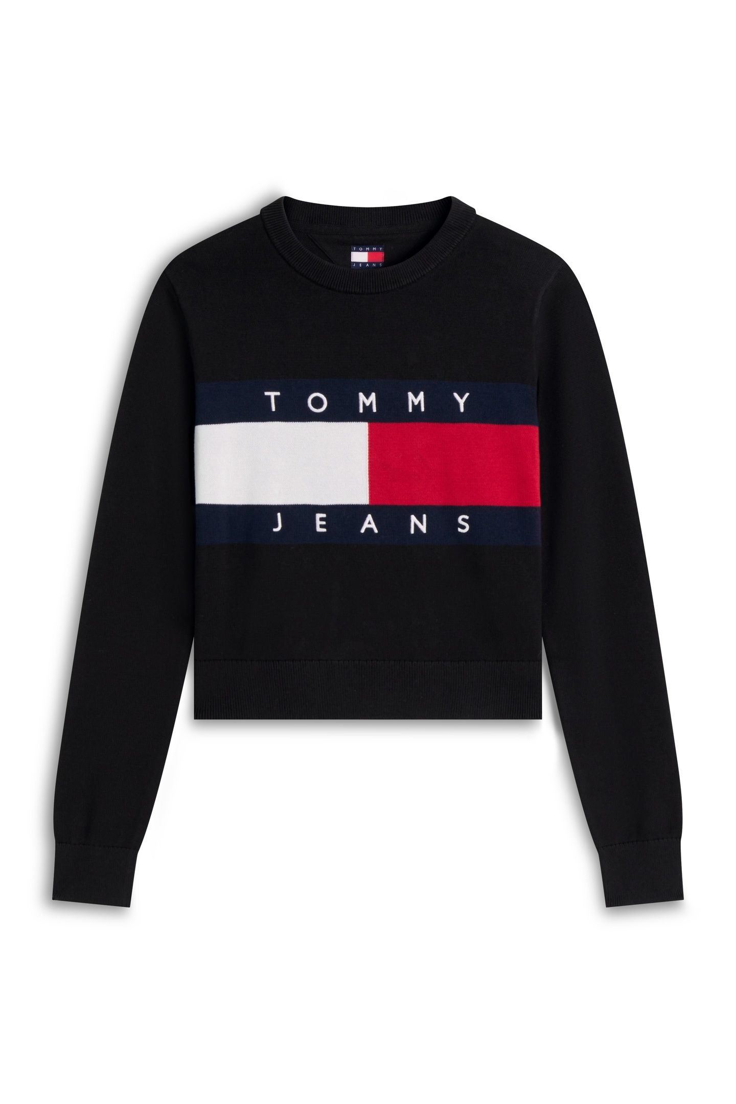 FLAG CREW NECK BLACK 4
