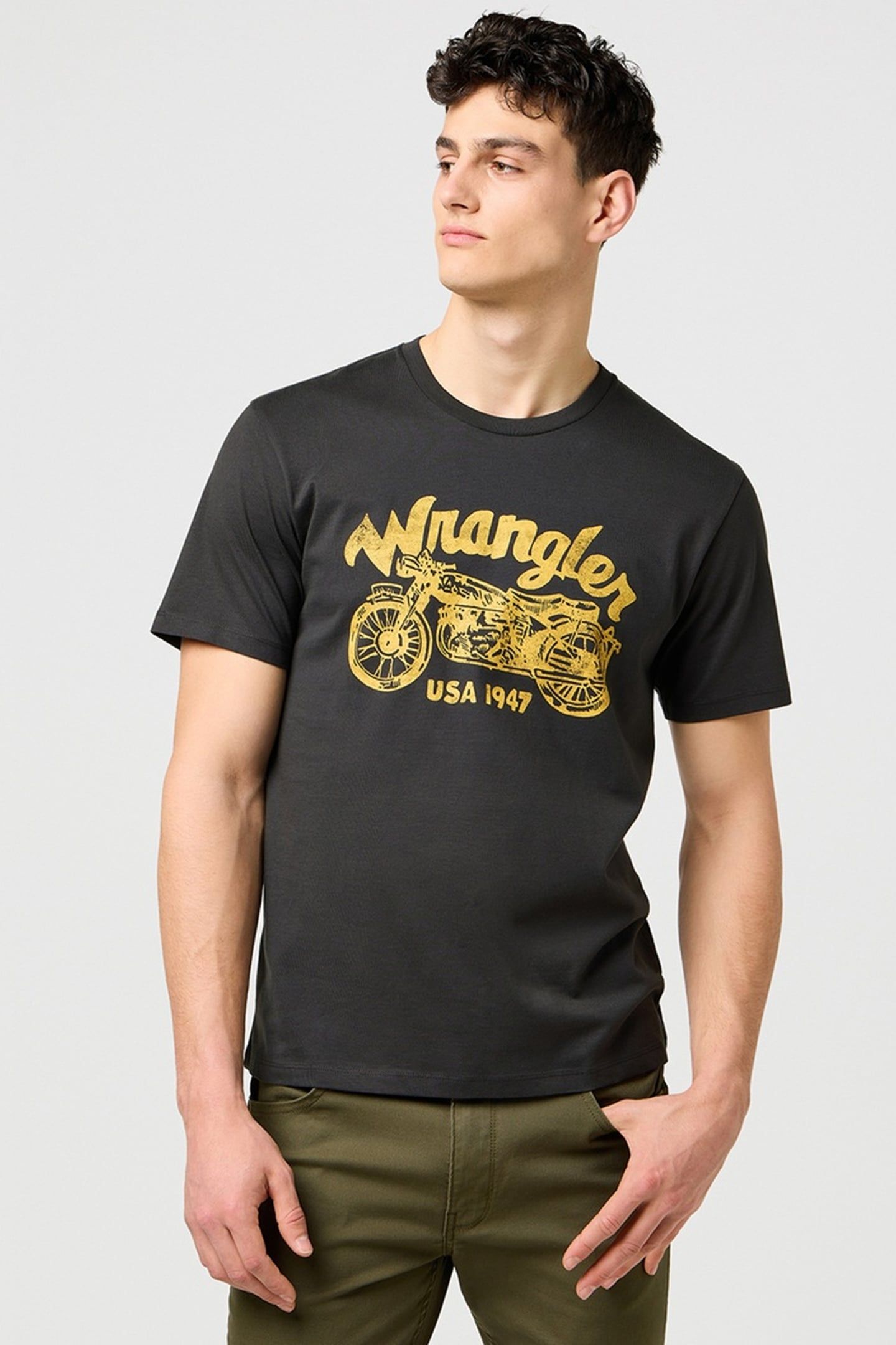 AMERICANA TEE BLACK 1