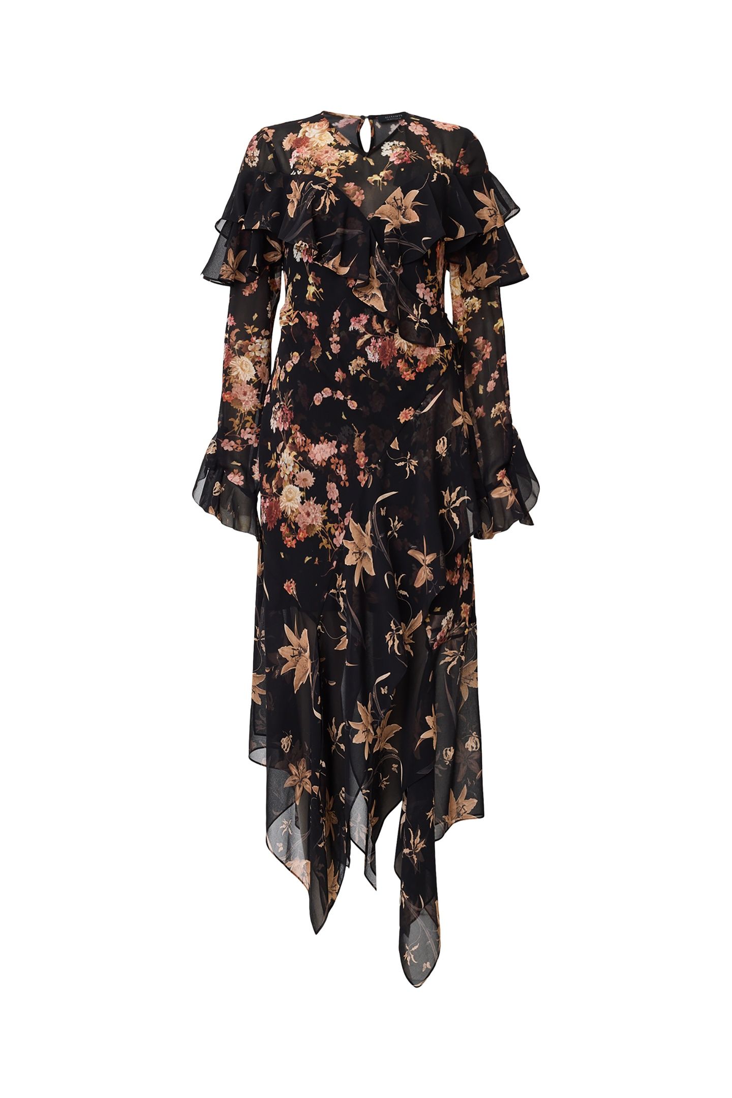FRESCA DRESS PETRA SEPIA BROWN 7