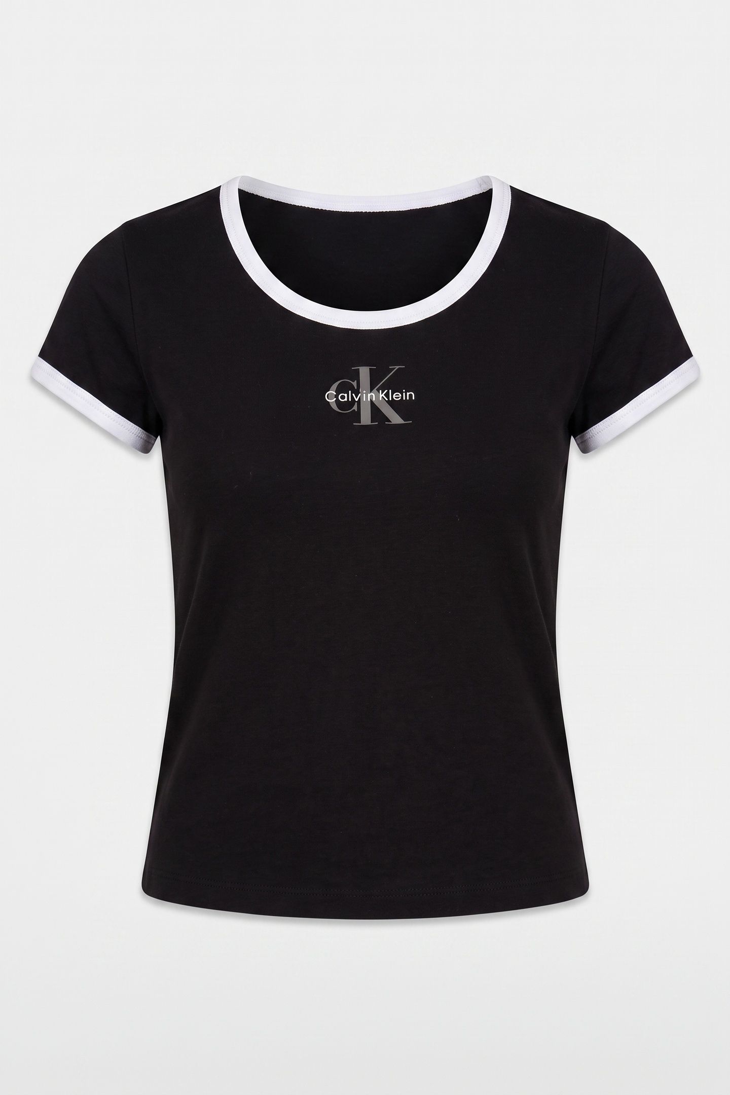 SS MONOLOGO SCOOP NECK TOP BLACK 3