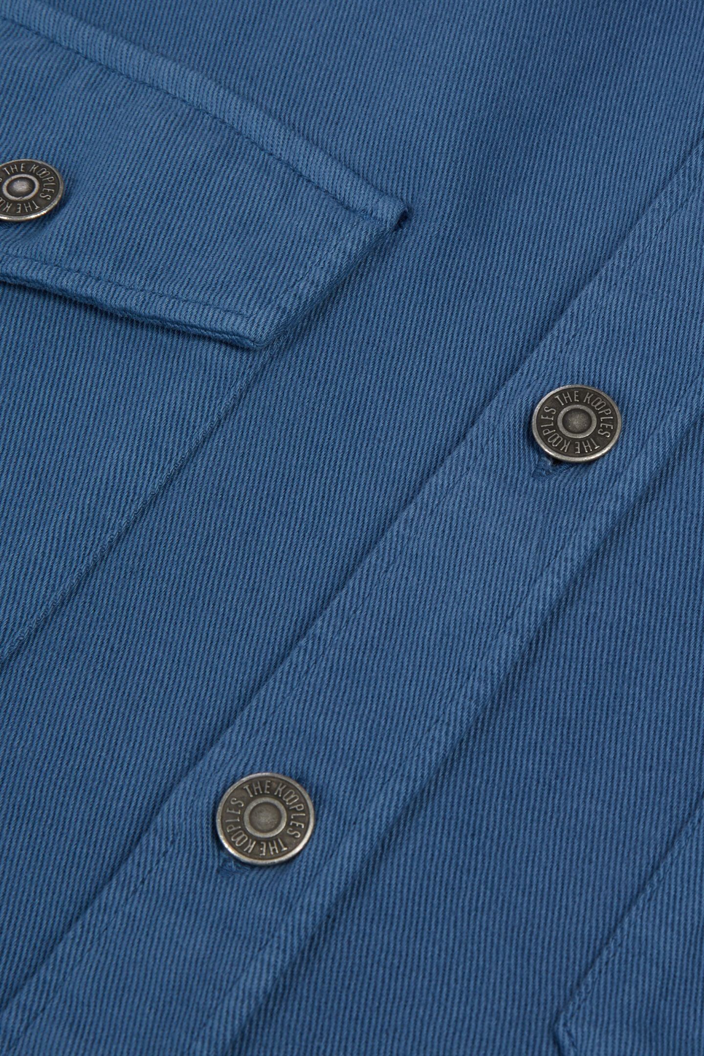 CASUAL LINEN COTTON SHIRT MIDDLE NAVY 6