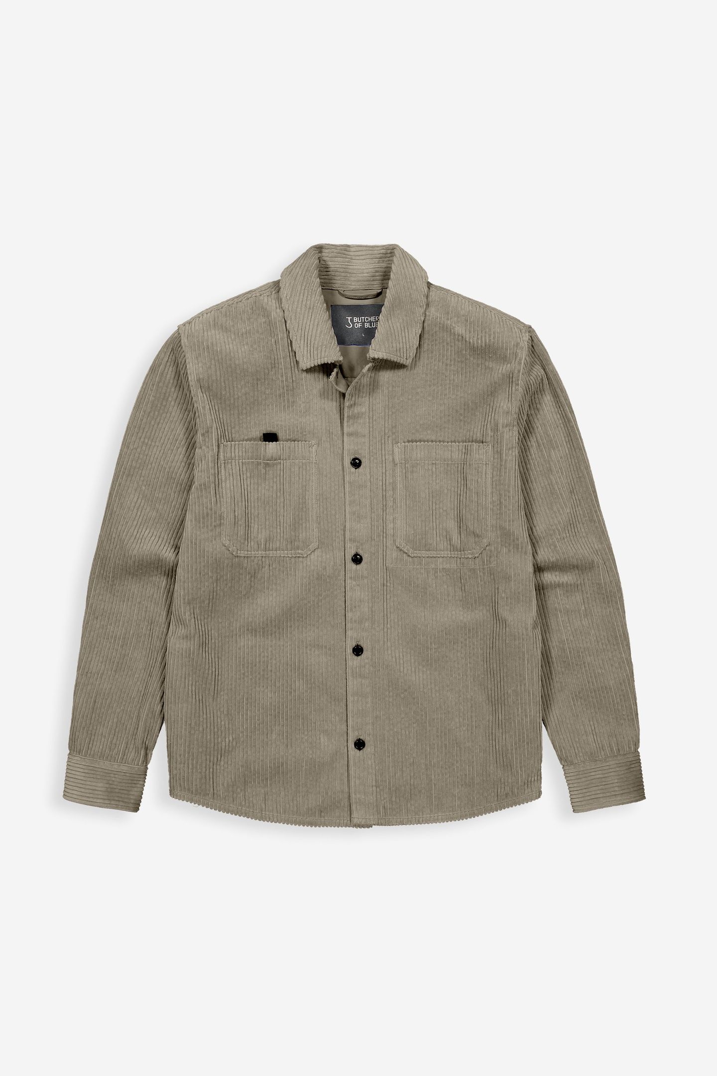COLBY CORD OVERSHIRT MOCHA BROWN 3