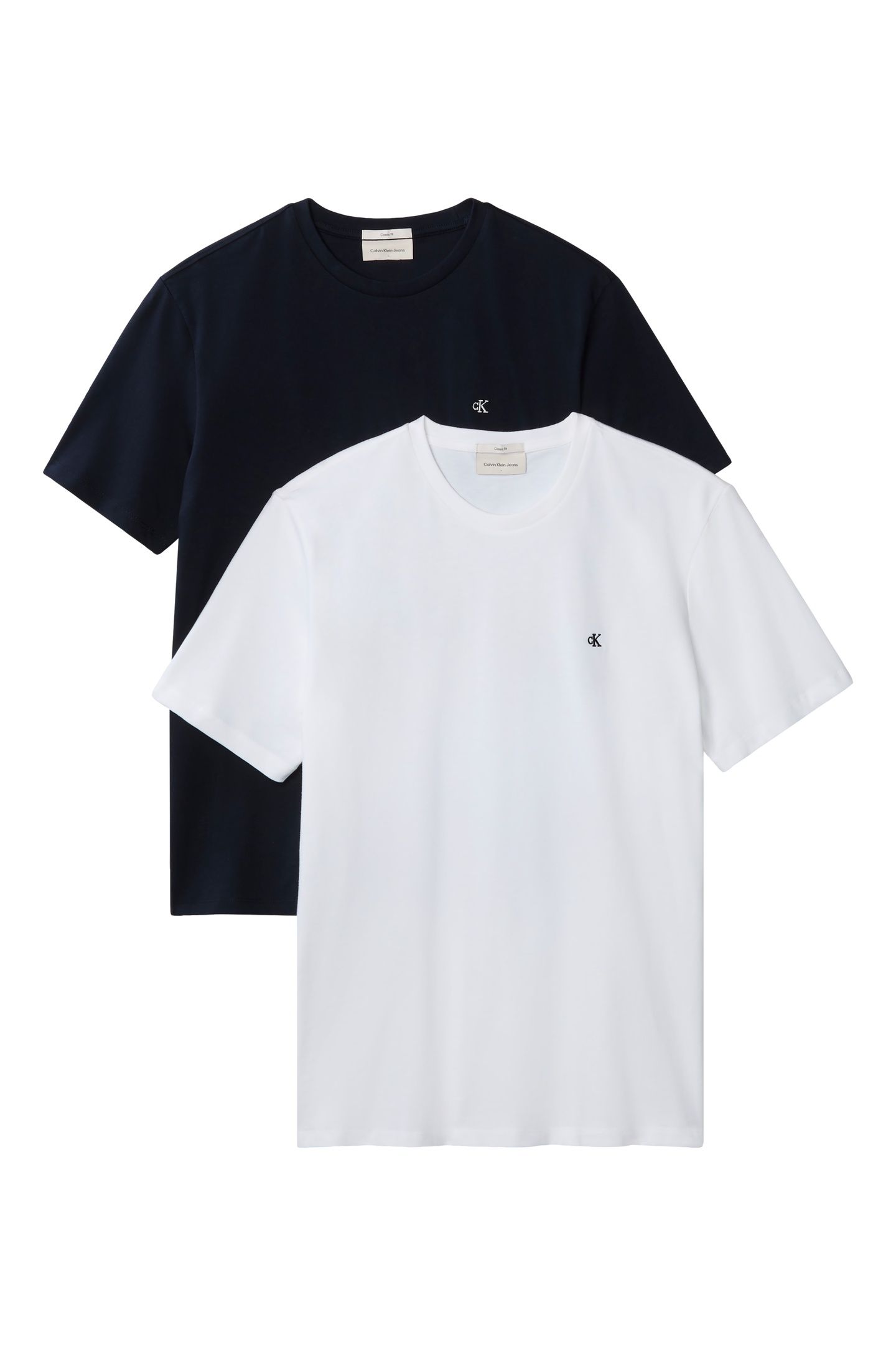 SHORT SLEEVE CLASSIC MONOGRAM BRIGHT WHITE/DARK SAPPHIRE 1