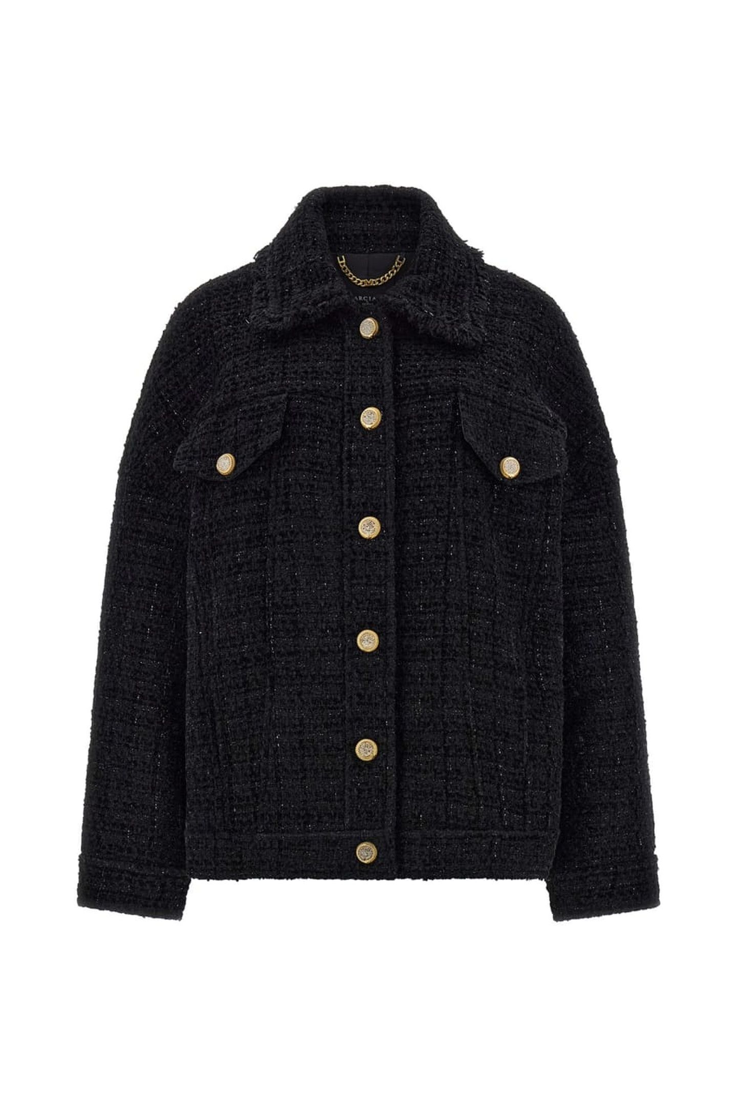 SUE OVERSIZE JACKET JET BLACK A996 3