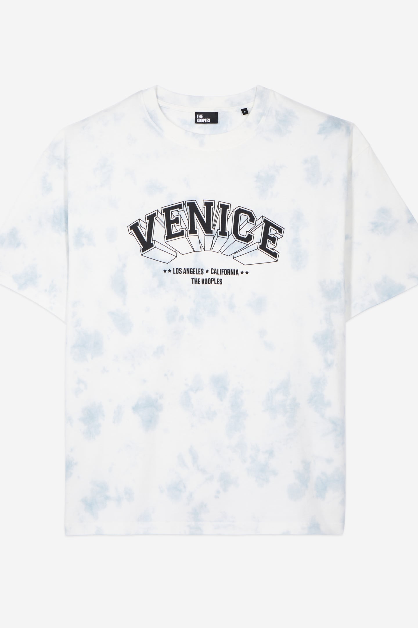 T-SHIRT AVEC PRINT CITY TIE AND DYE LAVENDER 6