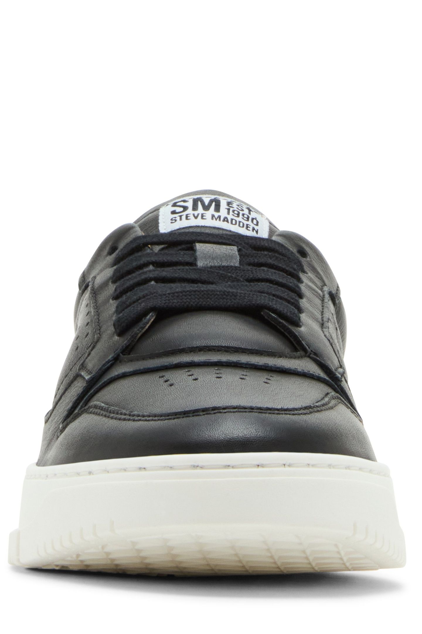 CLIFF SNEAKERS BLACK LEATHER 4