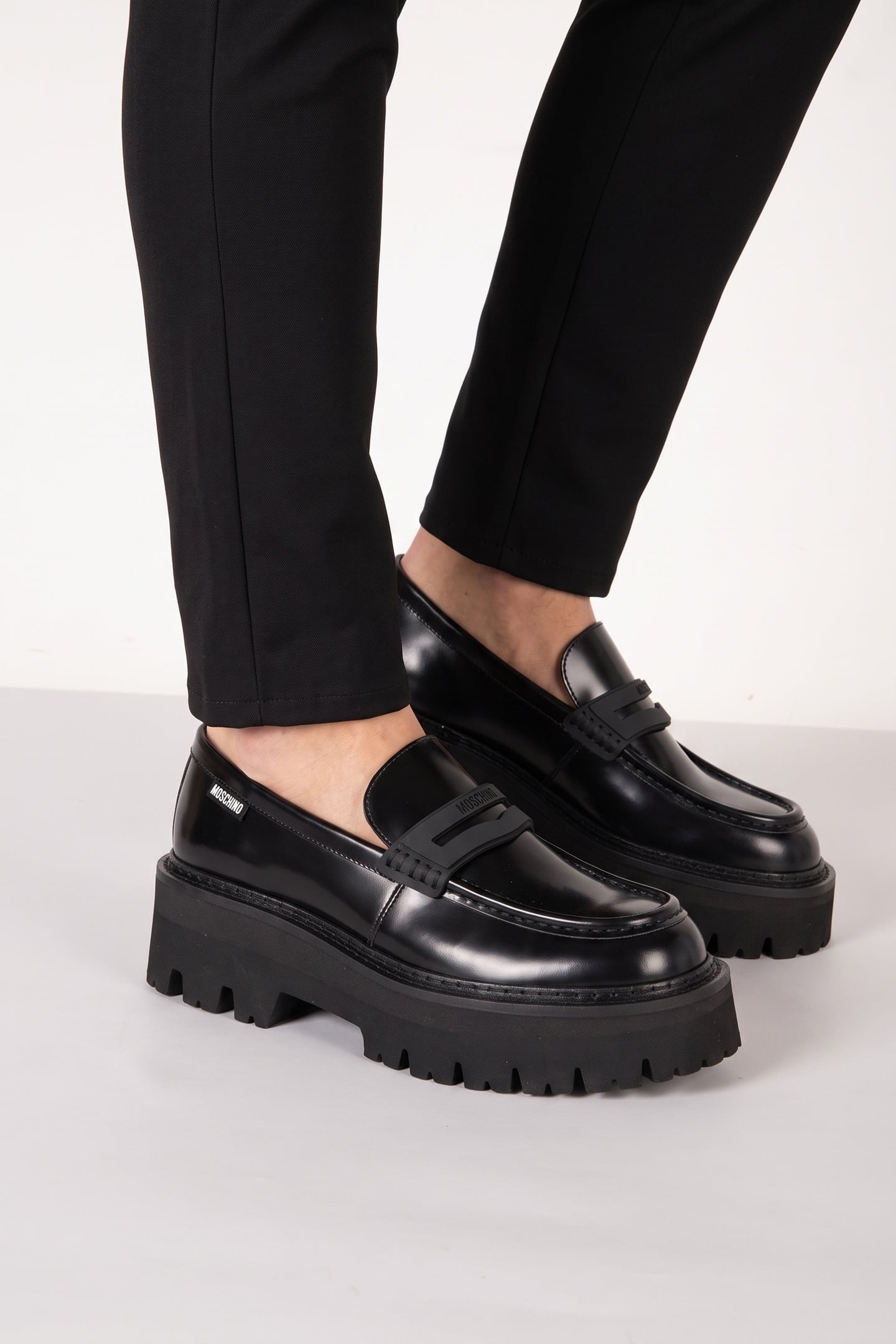 CALFSKIN LOAFER BLACK 3