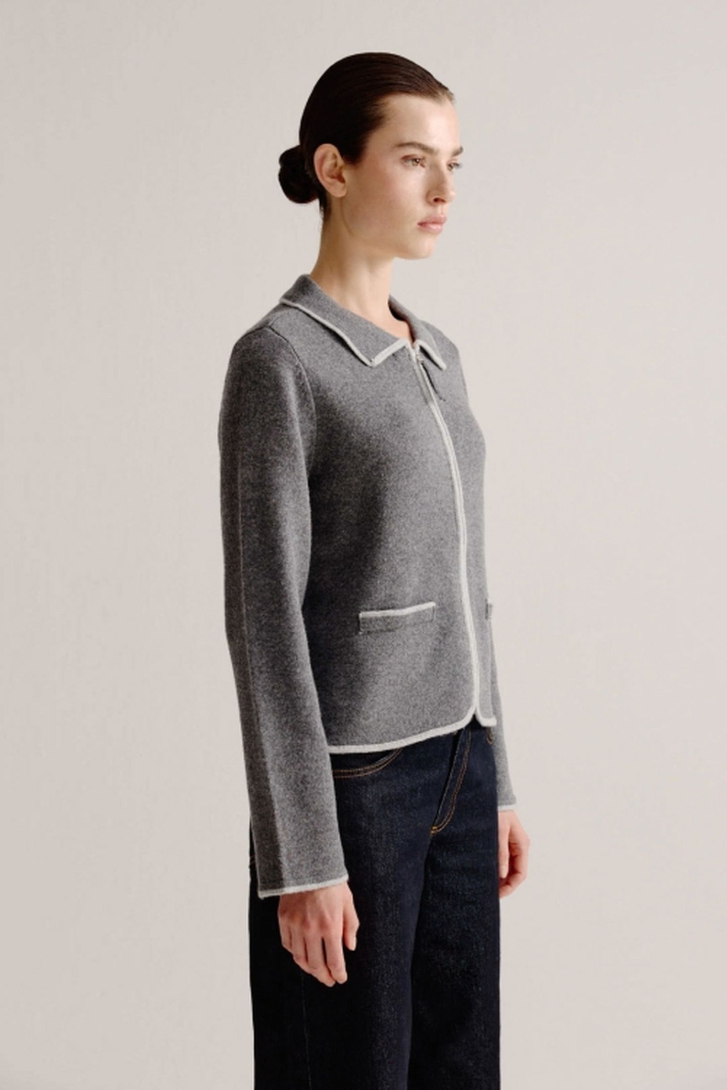 LISE CARDIGAN ANTHRACITE 4