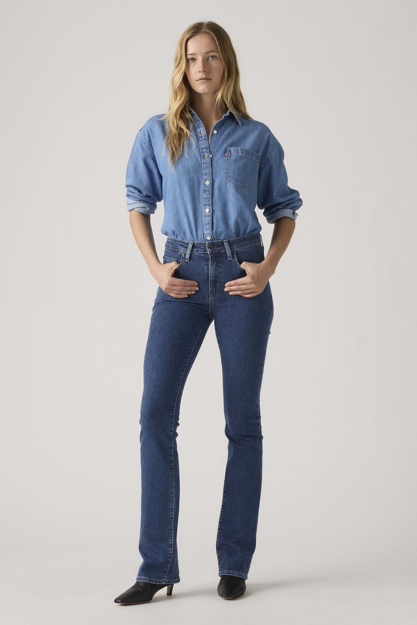 725 HIGH RISE BOOTCUT JEANS 1