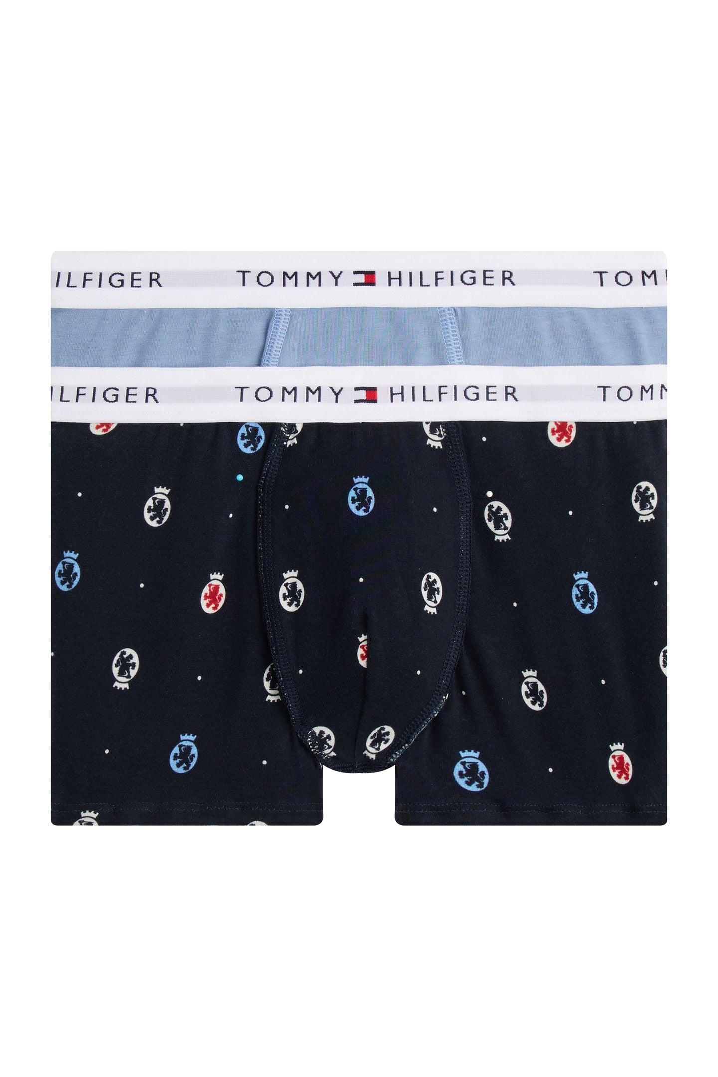 BOYS 2-PACK TRUNK PRINT CREST AOP/BRISK BLUE 1