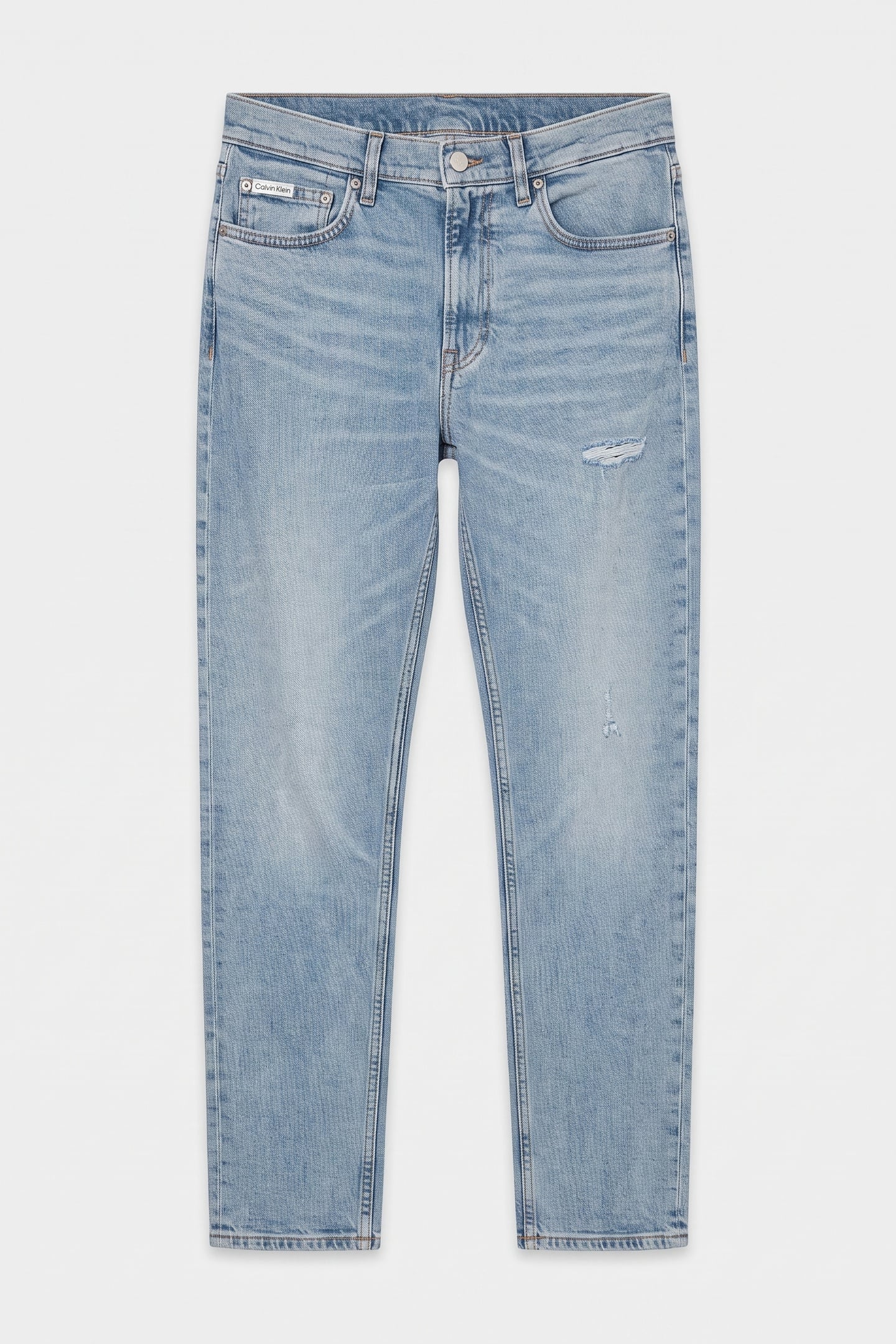SLIM TAPERED JEANS TATTERED MIRAGE 3