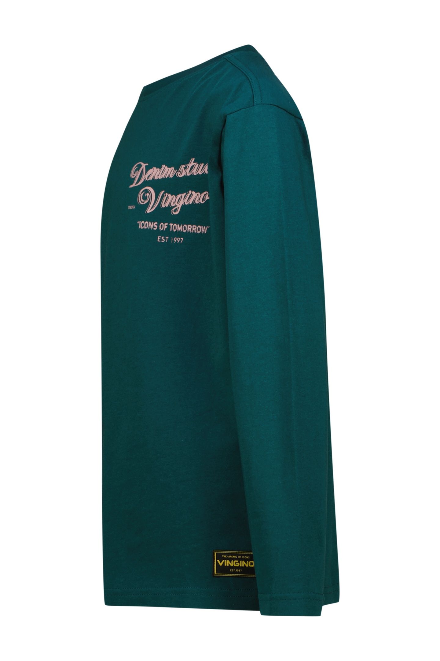 BOYS HETHO T-SHIRT DARK JUNGLE GREEN 2