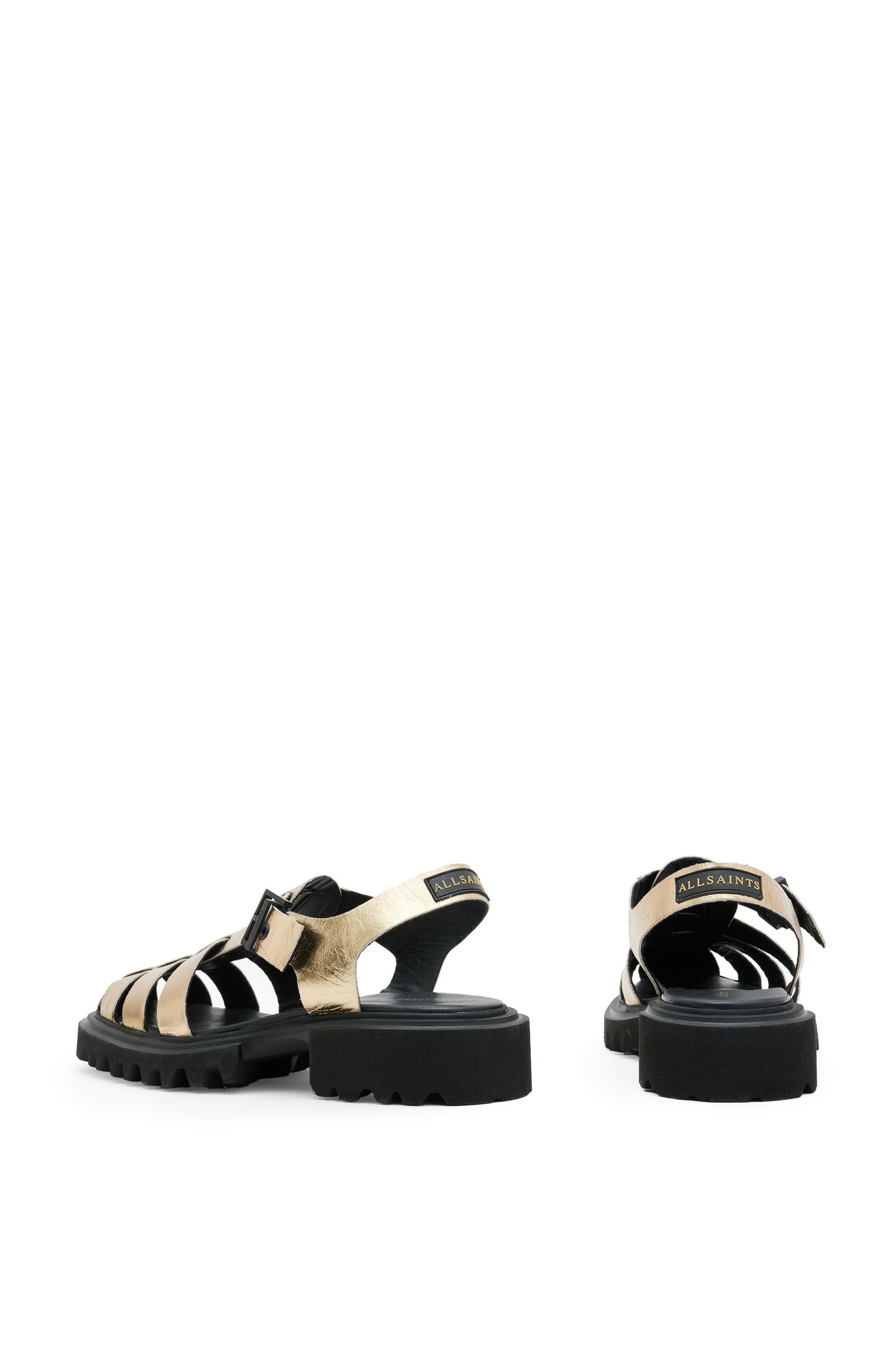 NESSA SANDAL METALLIC GOLD 5