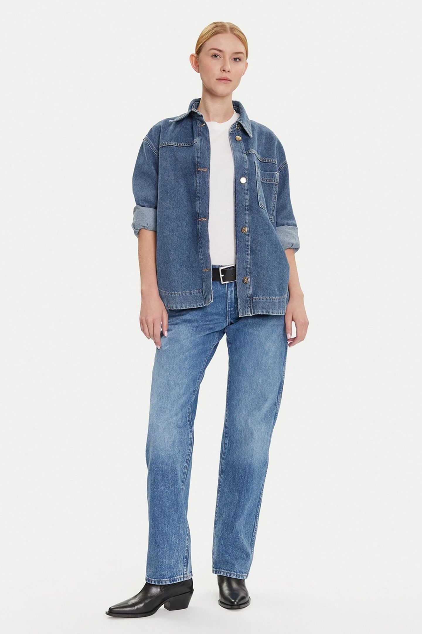 LOW RISE COWBOY JEAN LASSO LAGOO DENIM BLUE 2