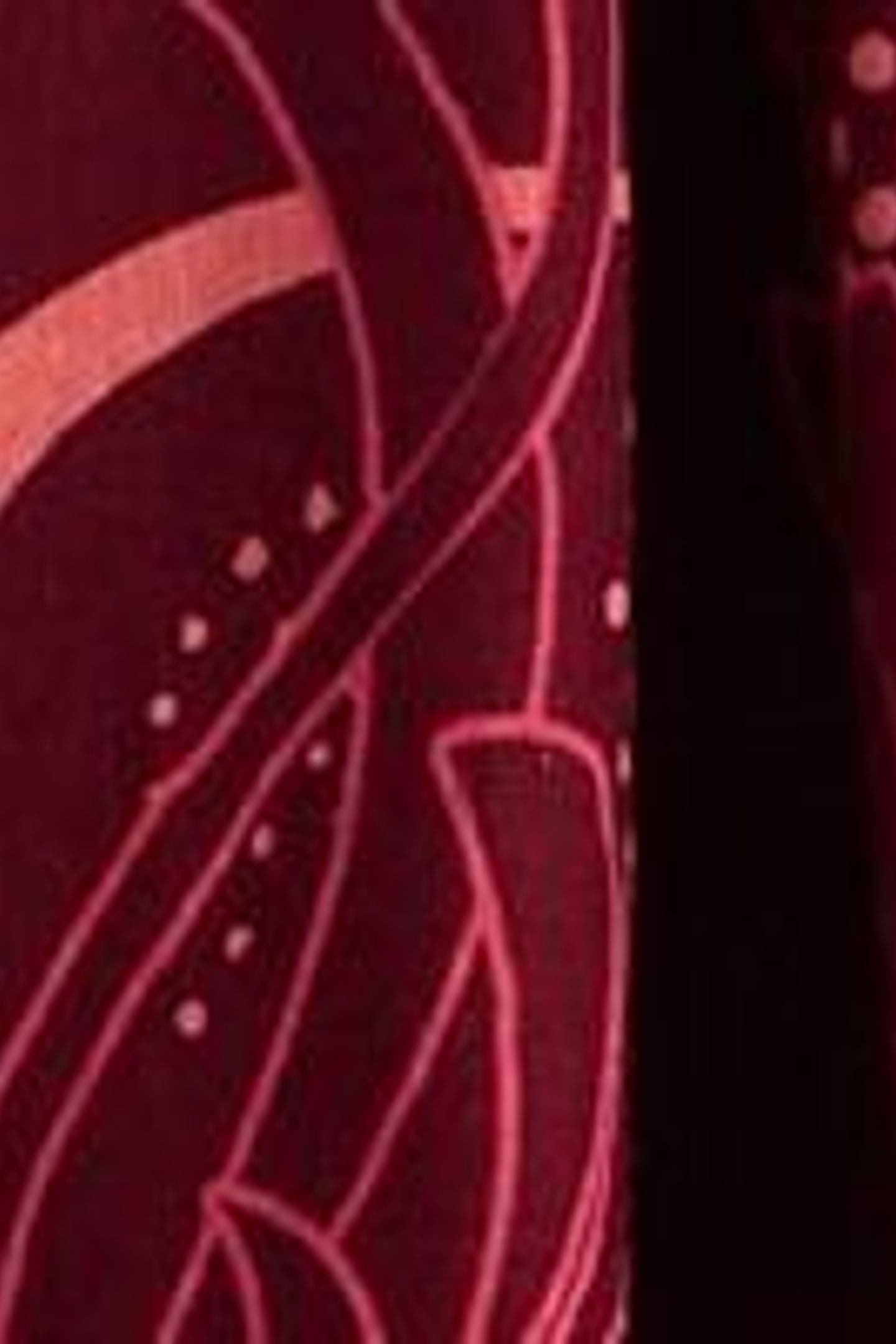 LORNA LINEN BLEND MAXI DRESS RED MULTI 5