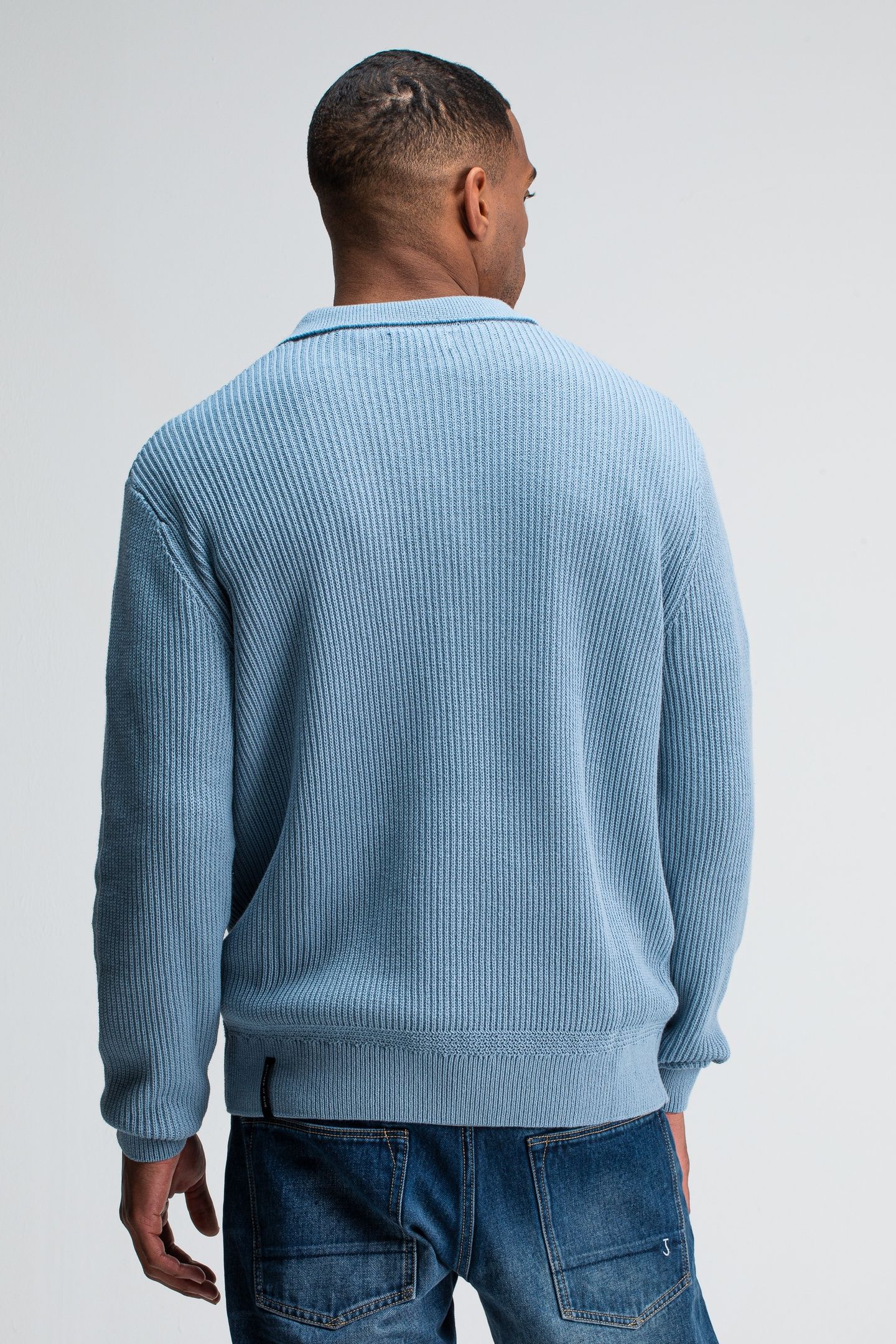 GALWAY POLO LS HORIZON BLUE 2