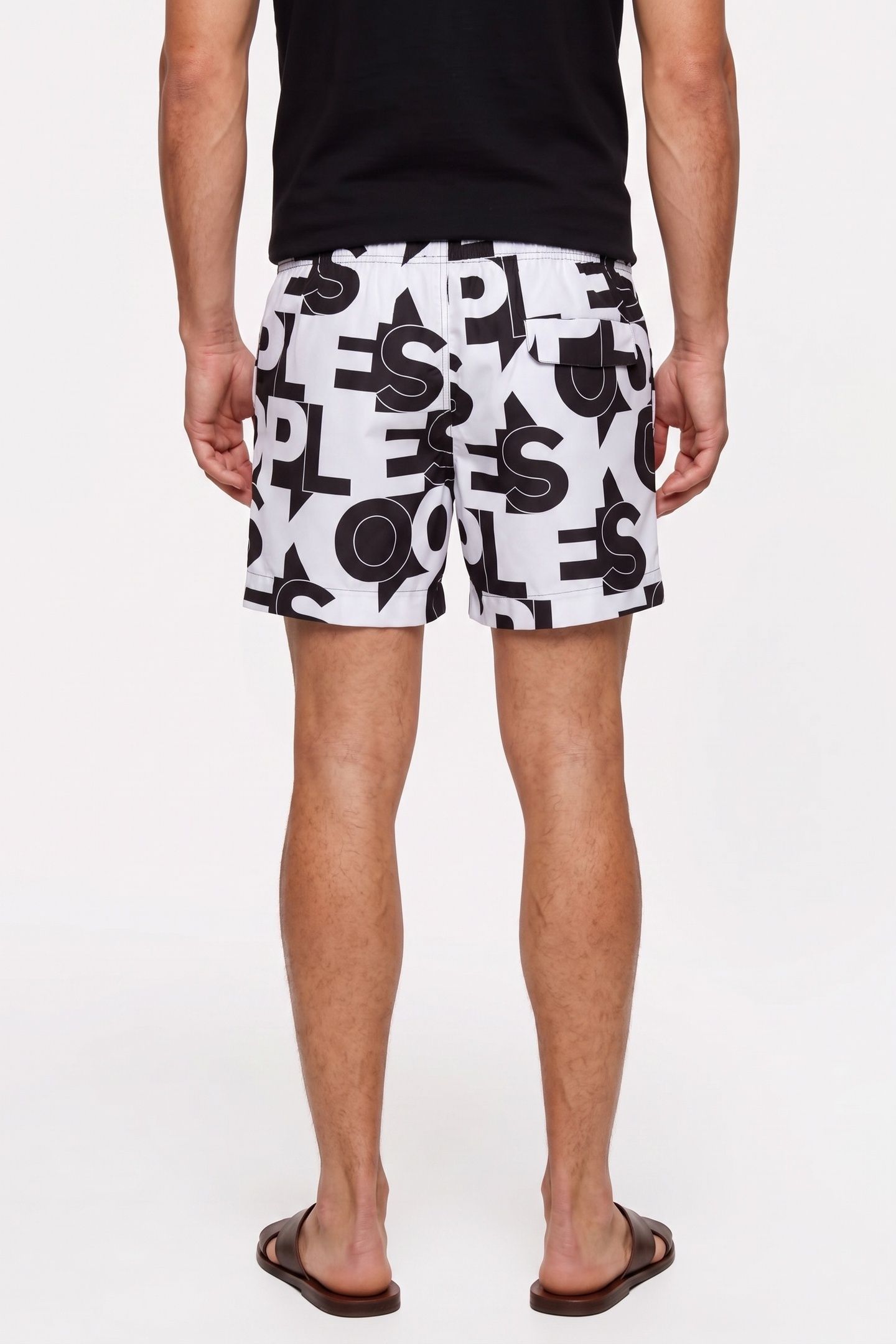 MONOGRAM SWIMSUIT BLACK 2