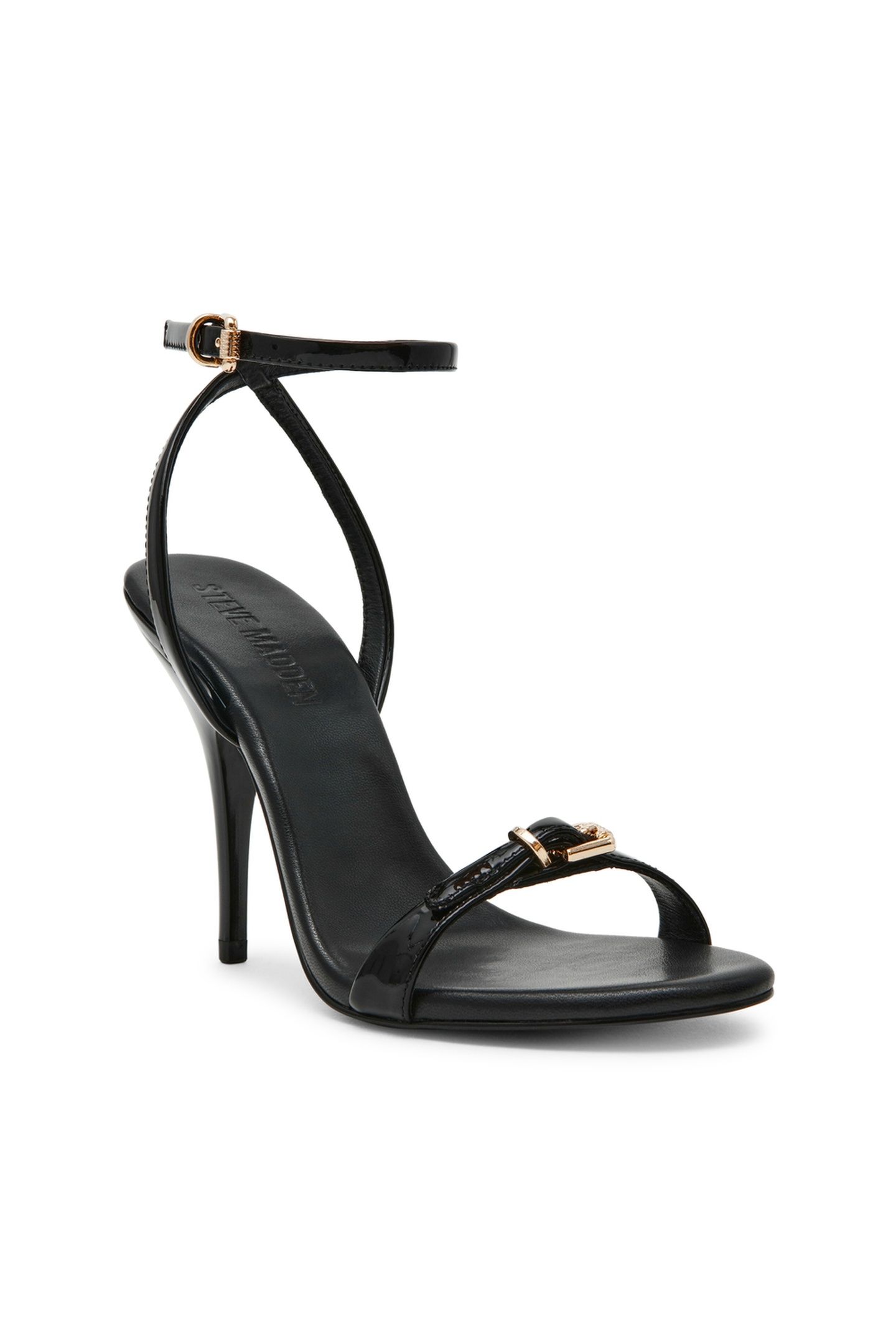 FOXX SANDALS BLACK PATENT 2