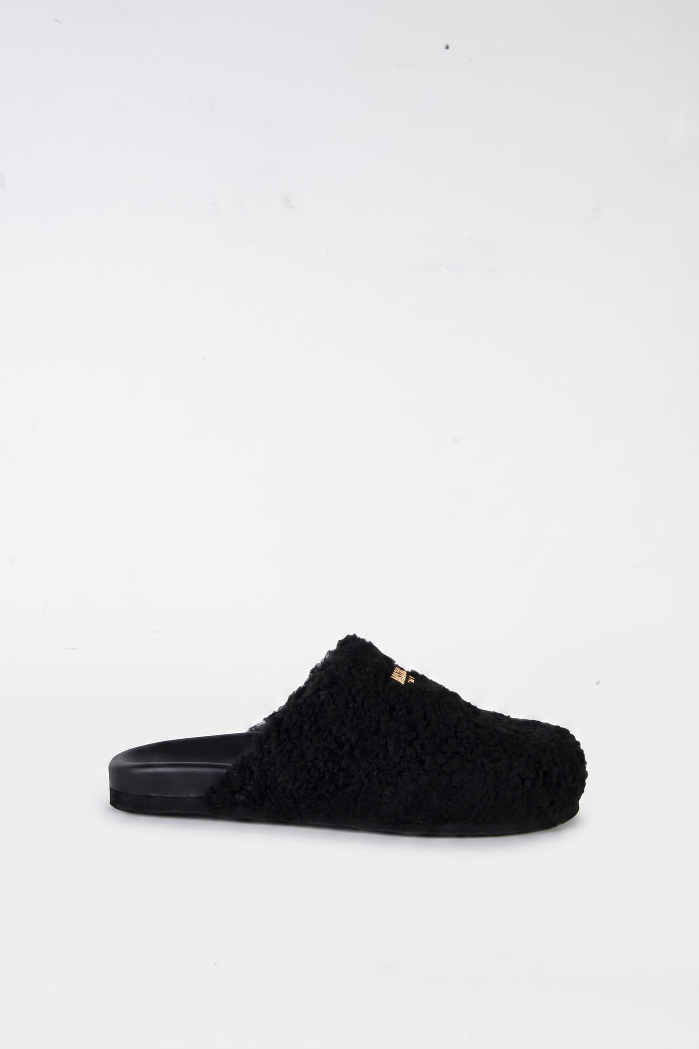 FLAT MULES BLACK 1