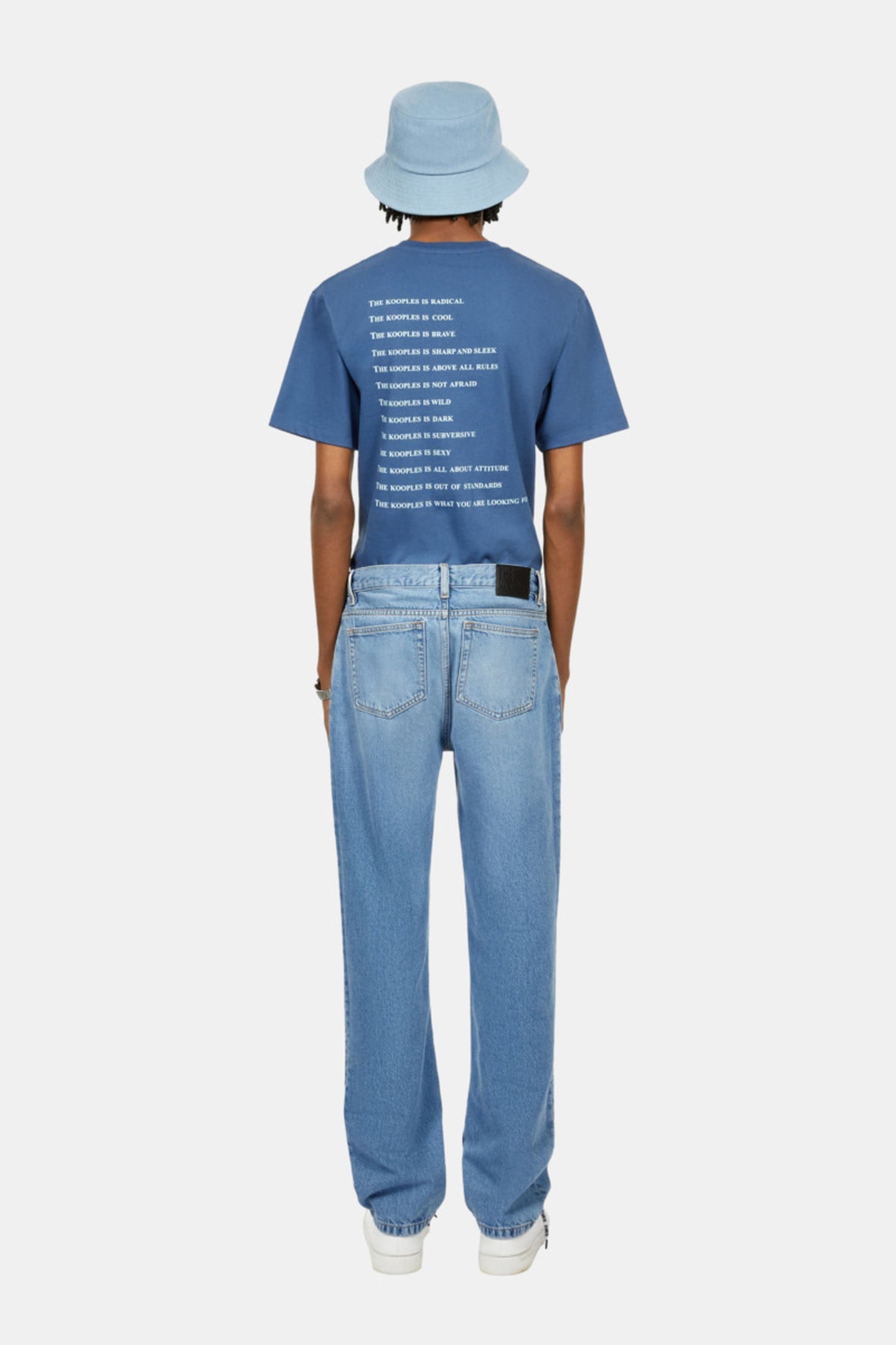 BLUE STRAIGHT JEANS BLUE DENIM 4