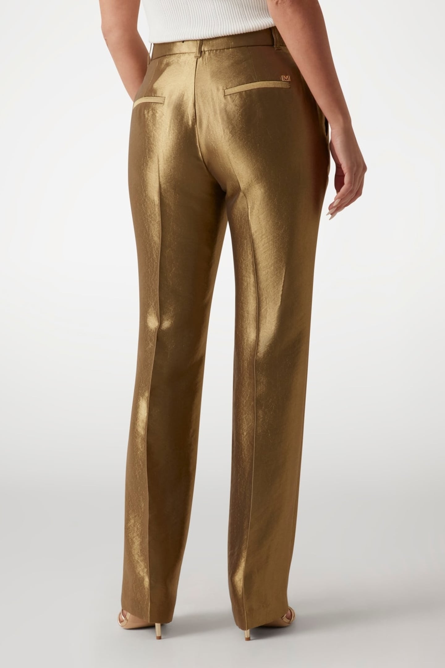 MILLA PANT ANTIQUE GOLD MULTI 4