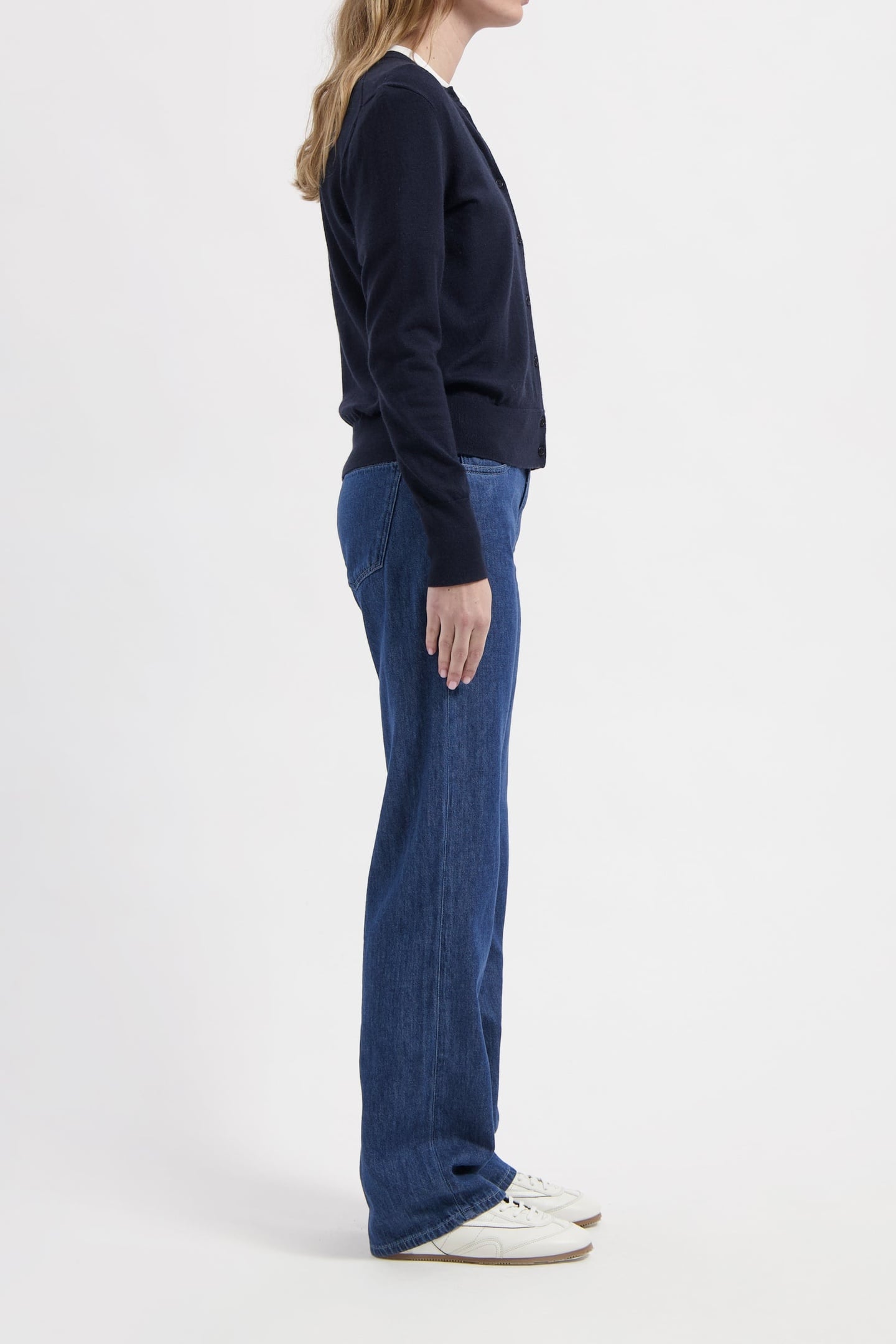 JAMIE MID LOOSE FLOW STONE INDIGO 5