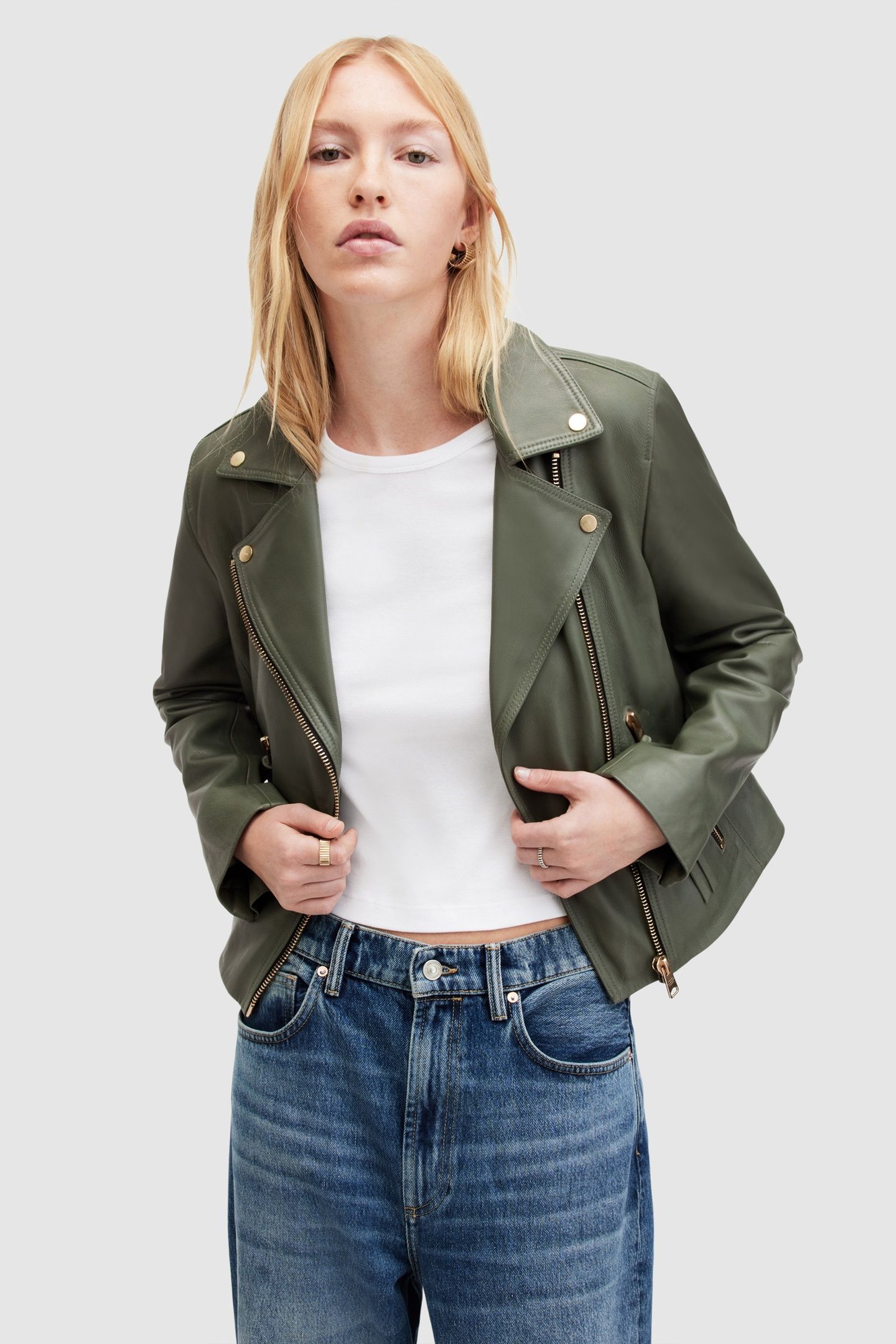DALBY BIKER DEEP SAGE GREEN 2