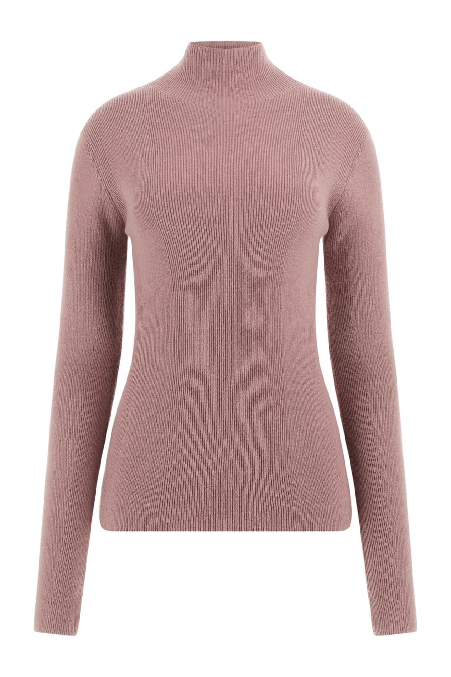 AFRAH LS TN TOP SWTR MAUVE BERRY 1