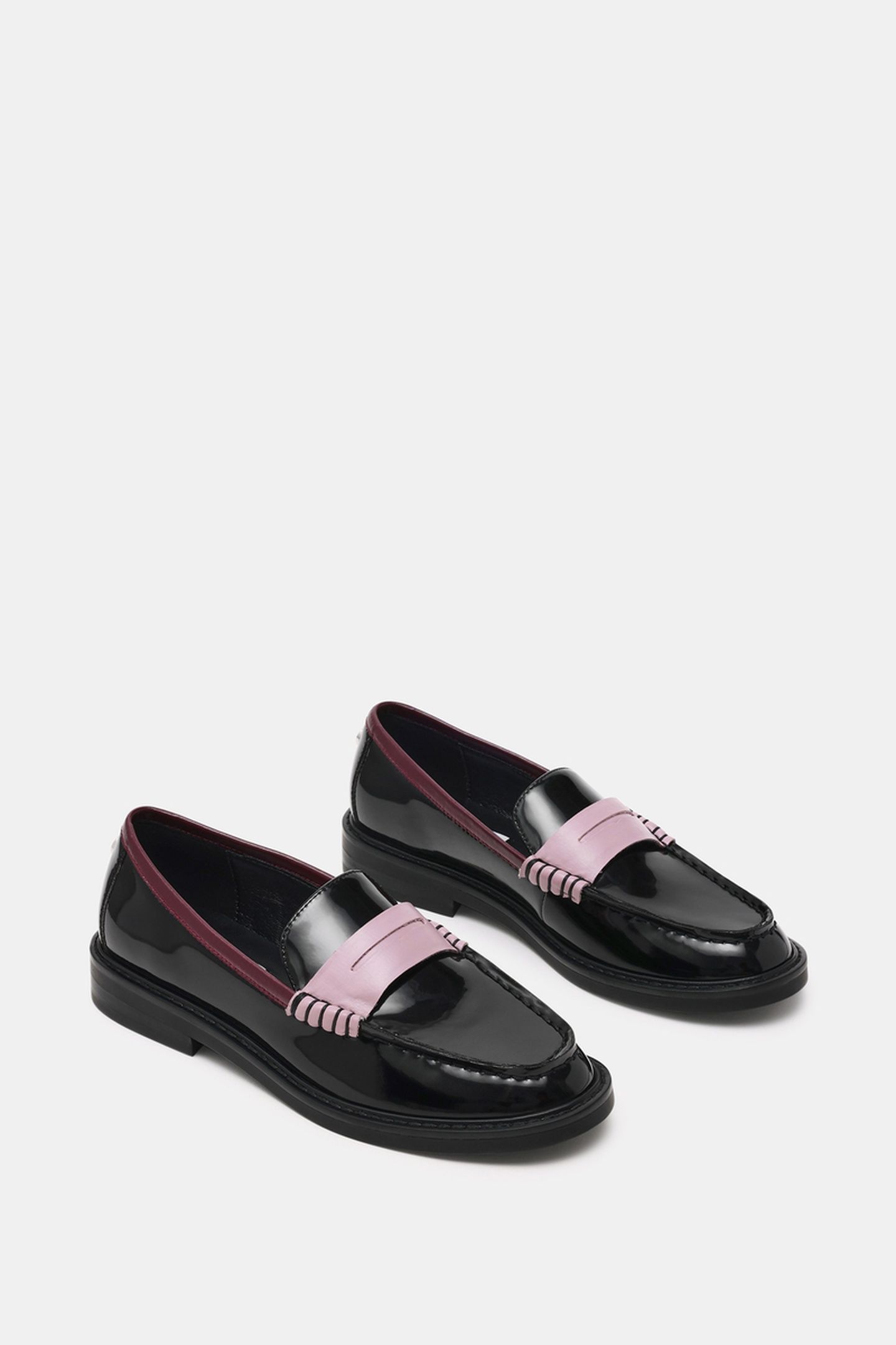 ADISON FLAT SHOES BLACK MULTI 2