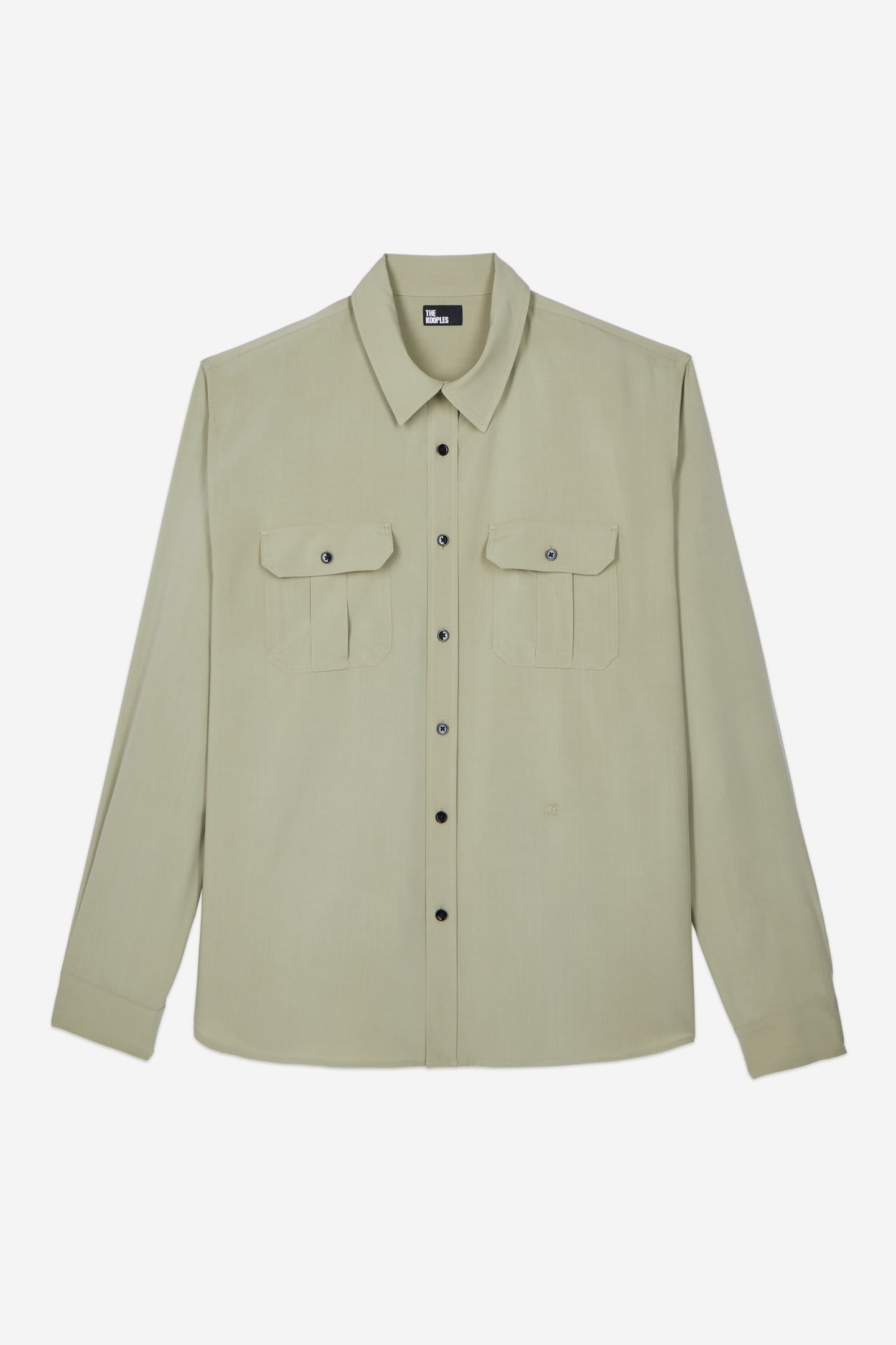 LONG-SLEEVED SHIRT KAKI GREY 4