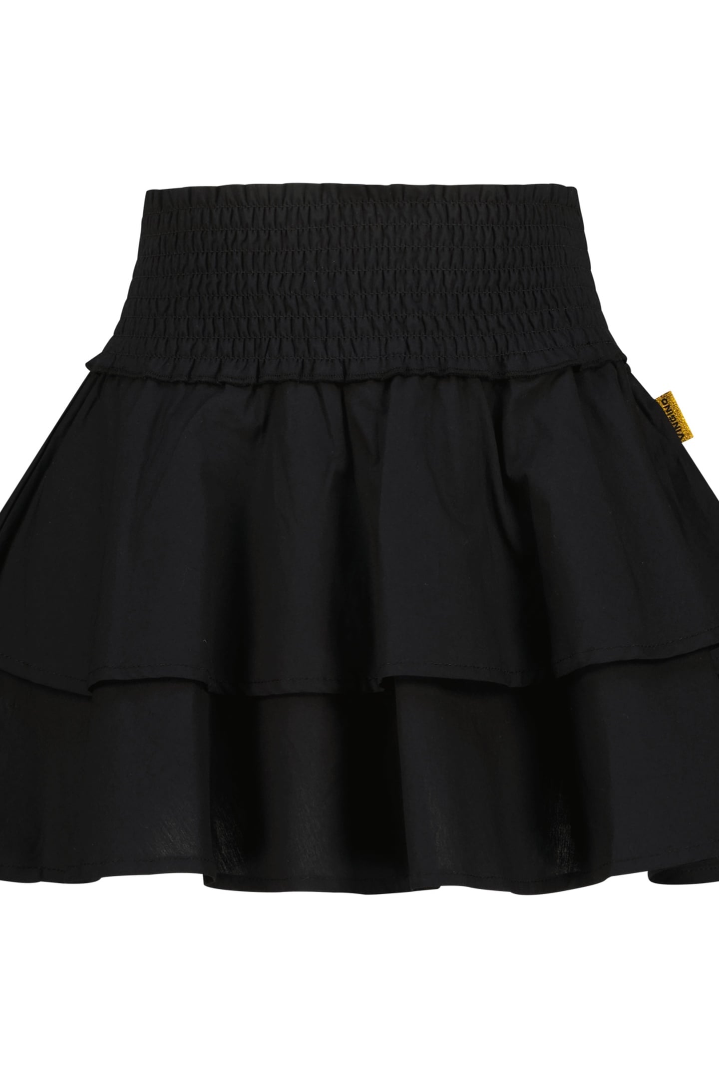 GIRLS QARLIEN MINI SKIRT DEEP BLACK 1
