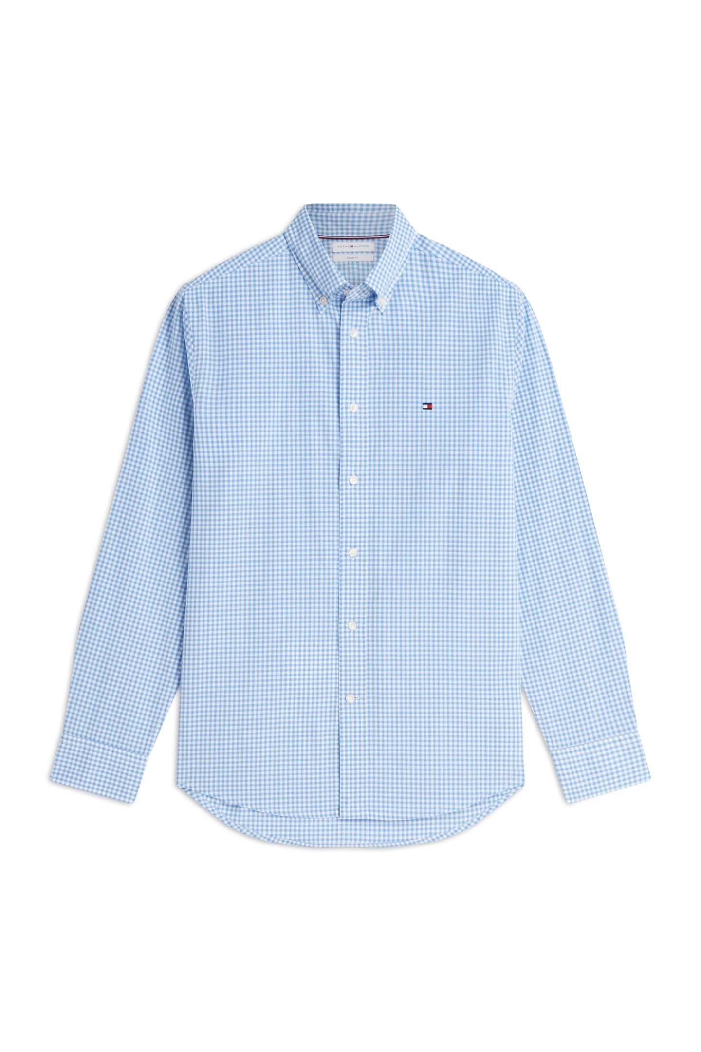 FLEX POPLIN GINGHAM BLUE SPELL/CHECK 4