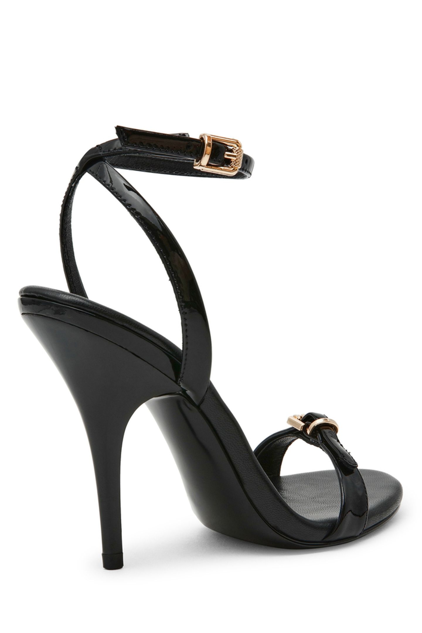 FOXX SANDALS BLACK PATENT 3