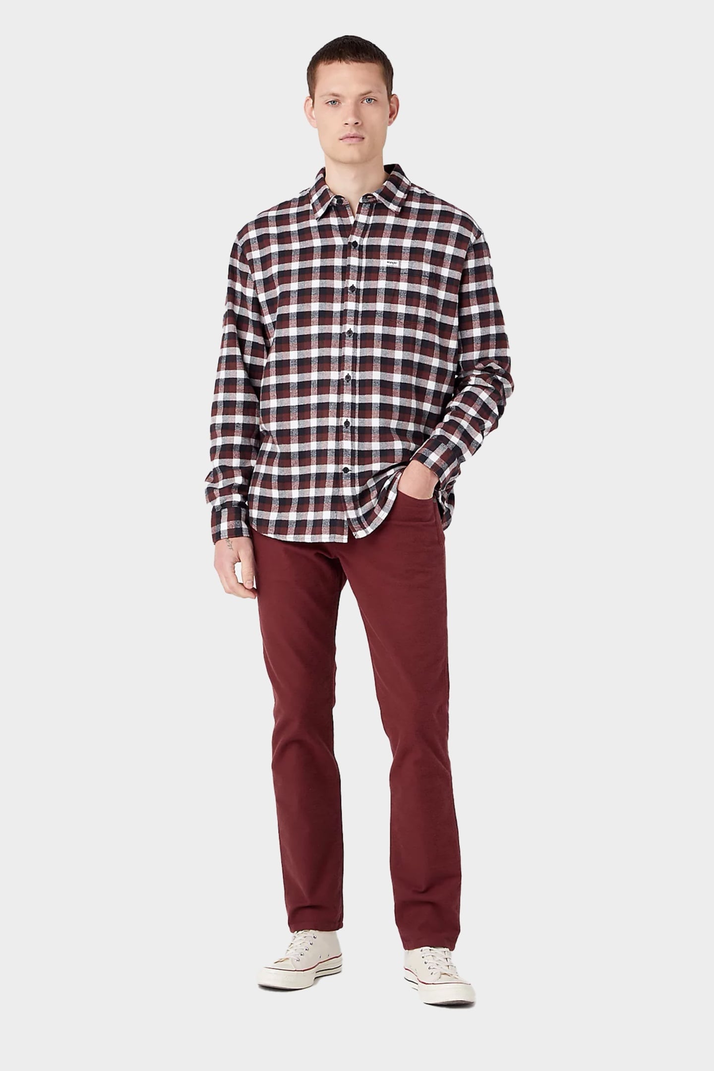 GREENSBORO DAHLIA BROWN JEANS 1